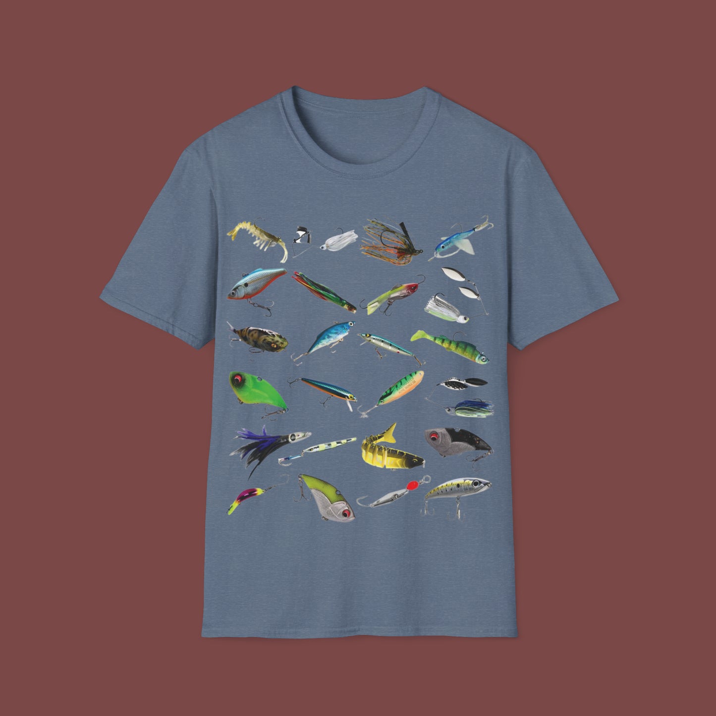 "Lures, Lures, Lures" Unisex Short Sleeve T-Shirt LUR.SSa2bx