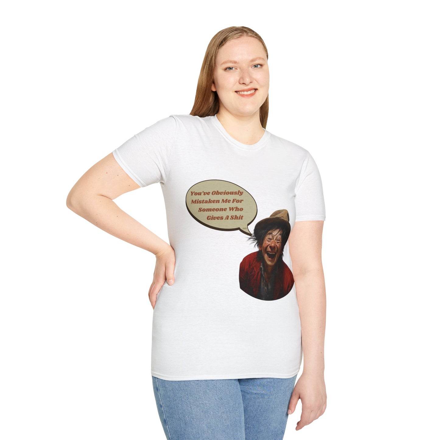 "Who Gives A Shit" Unisex Short Sleeve T-Shirt WGS.SS1tx