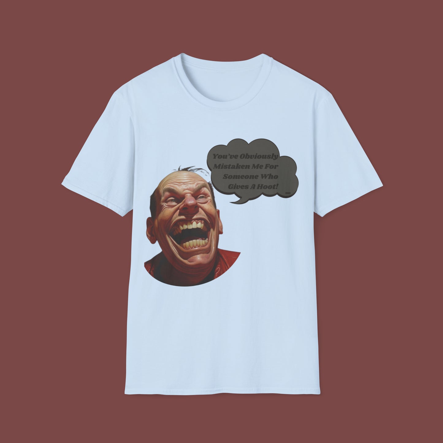 "Who Gives A Hoot" Unisex Short Sleeve T-Shirt WGH.SSa2zx