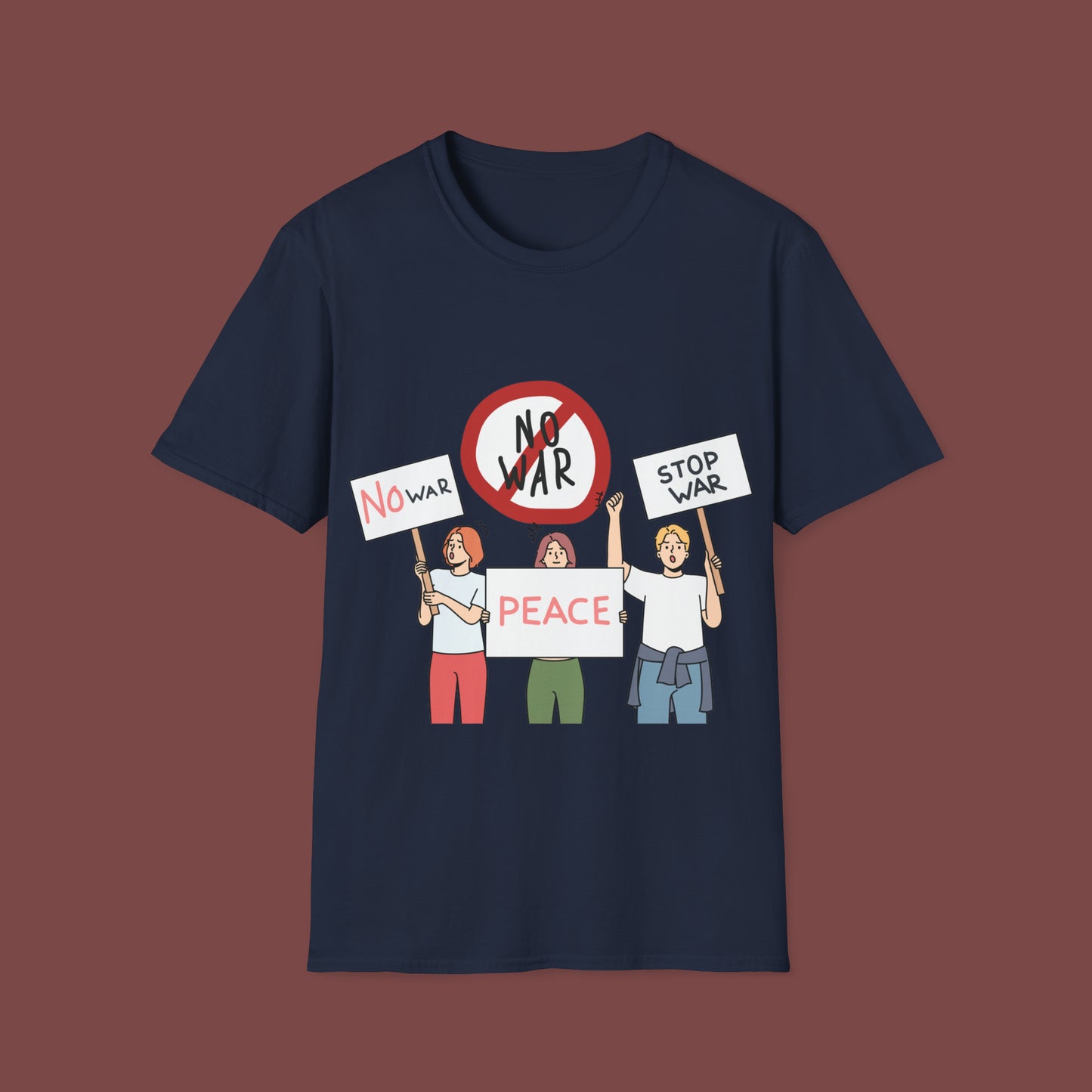 Stop War Unisex Short Sleeve T-Shirt SW.SS001nx