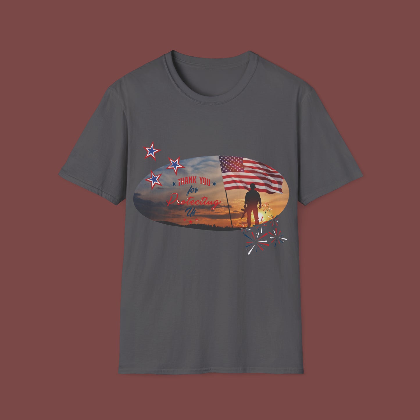 Thank You Veterans Unisex Short Sleeve T-Shirt TYV.SS02zx