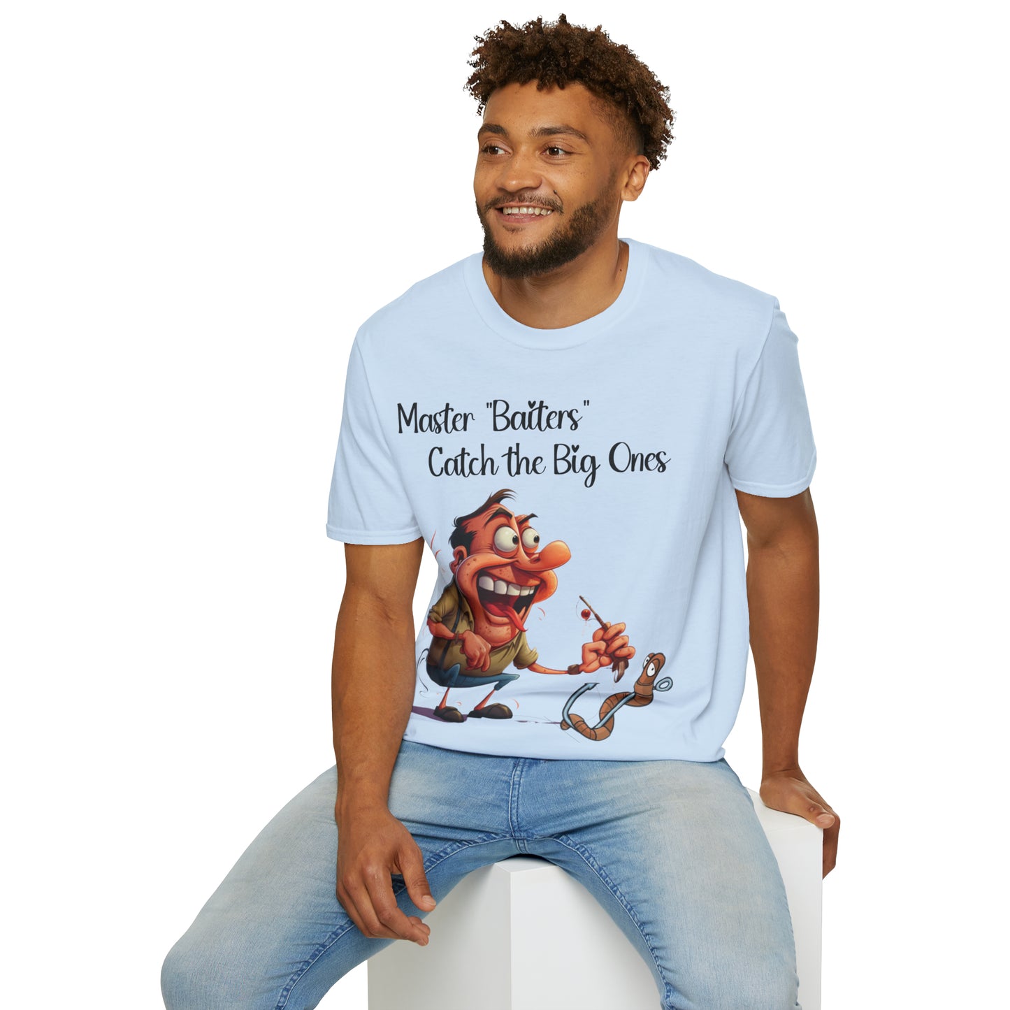 "Master Baiters Catch the Big Ones" Unisex Short Sleeve T-Shirt MB.SS1x