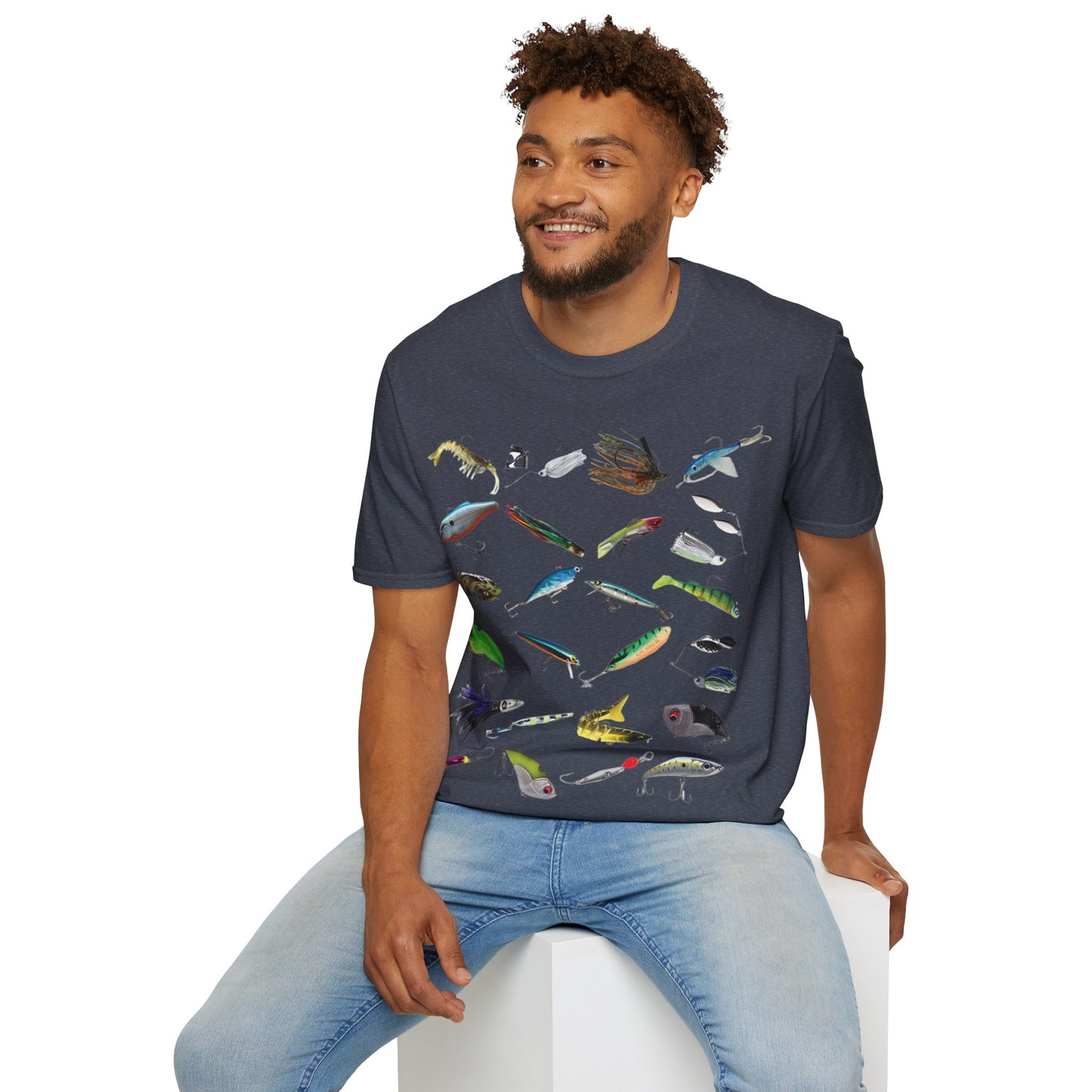 "Lures, Lures, Lures" Unisex Short Sleeve T-Shirt LUR.SSa2bx