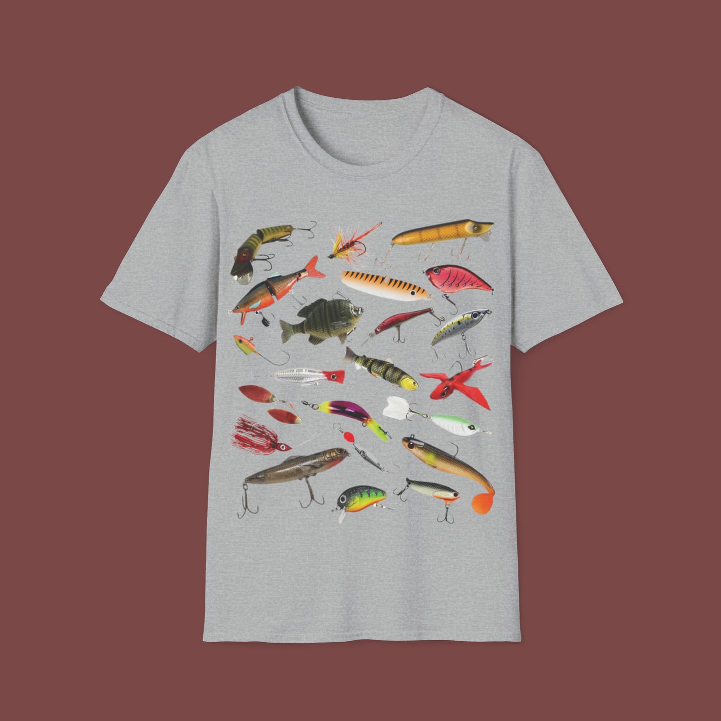 "Lures, Lures, Lures" Unisex Short Sleeve T-Shirt LUR.SSa3x