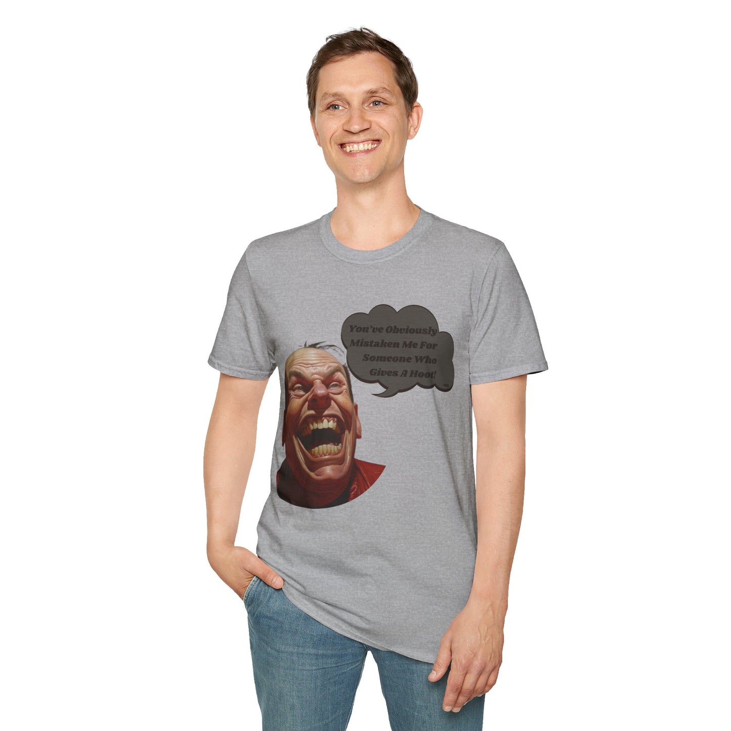 "Who Gives A Hoot" Unisex Short Sleeve T-Shirt WGH.SSa2zx