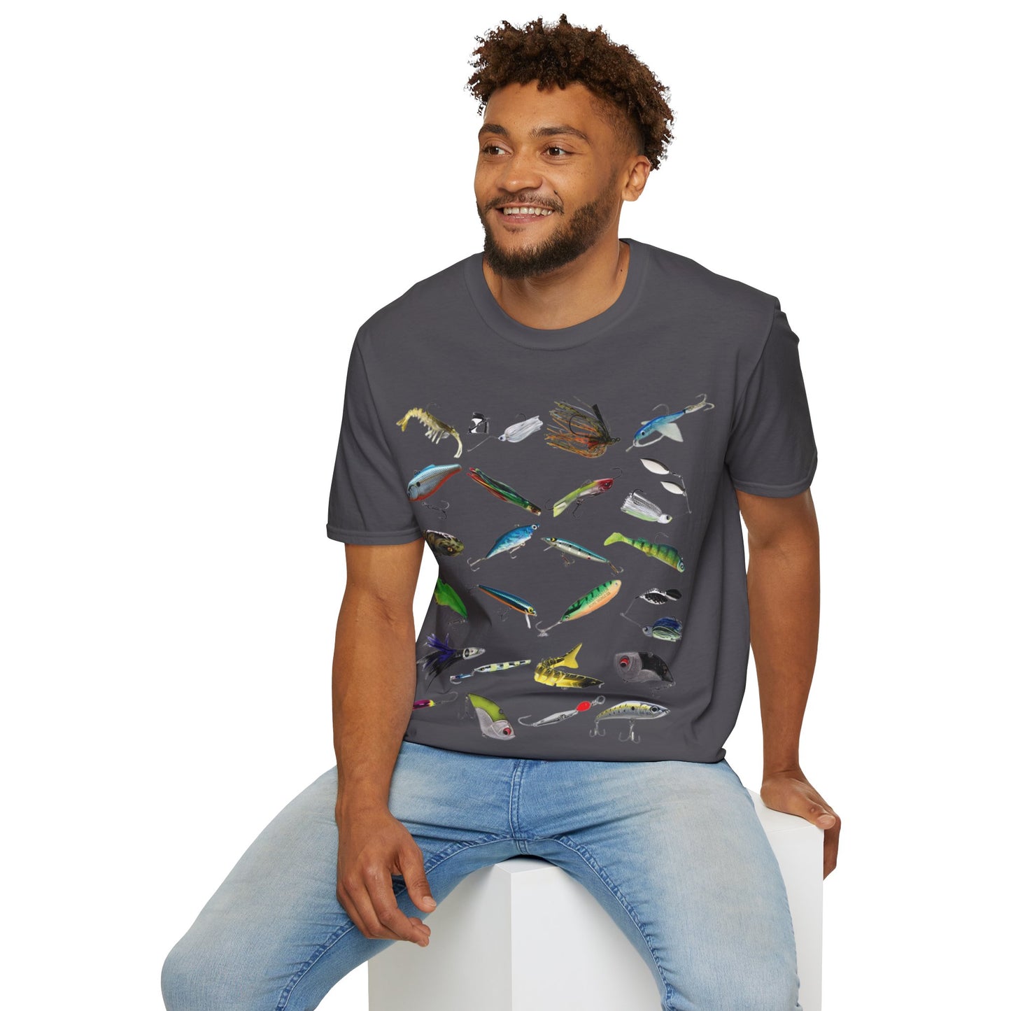"Lures, Lures, Lures" Unisex Short Sleeve T-Shirt LUR.SSa2bx