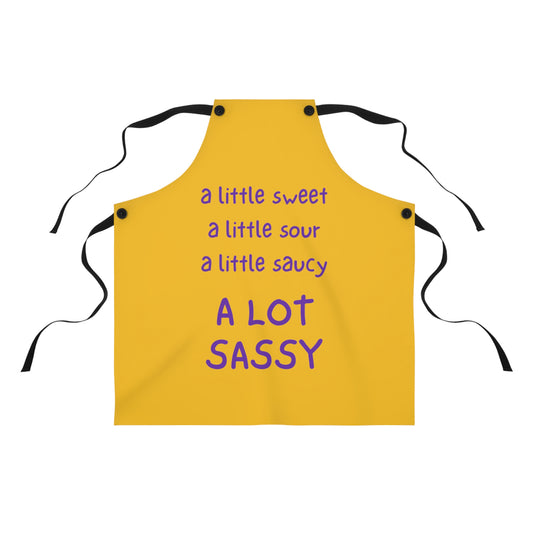 "A Lot Sassy" Apron 4S208py