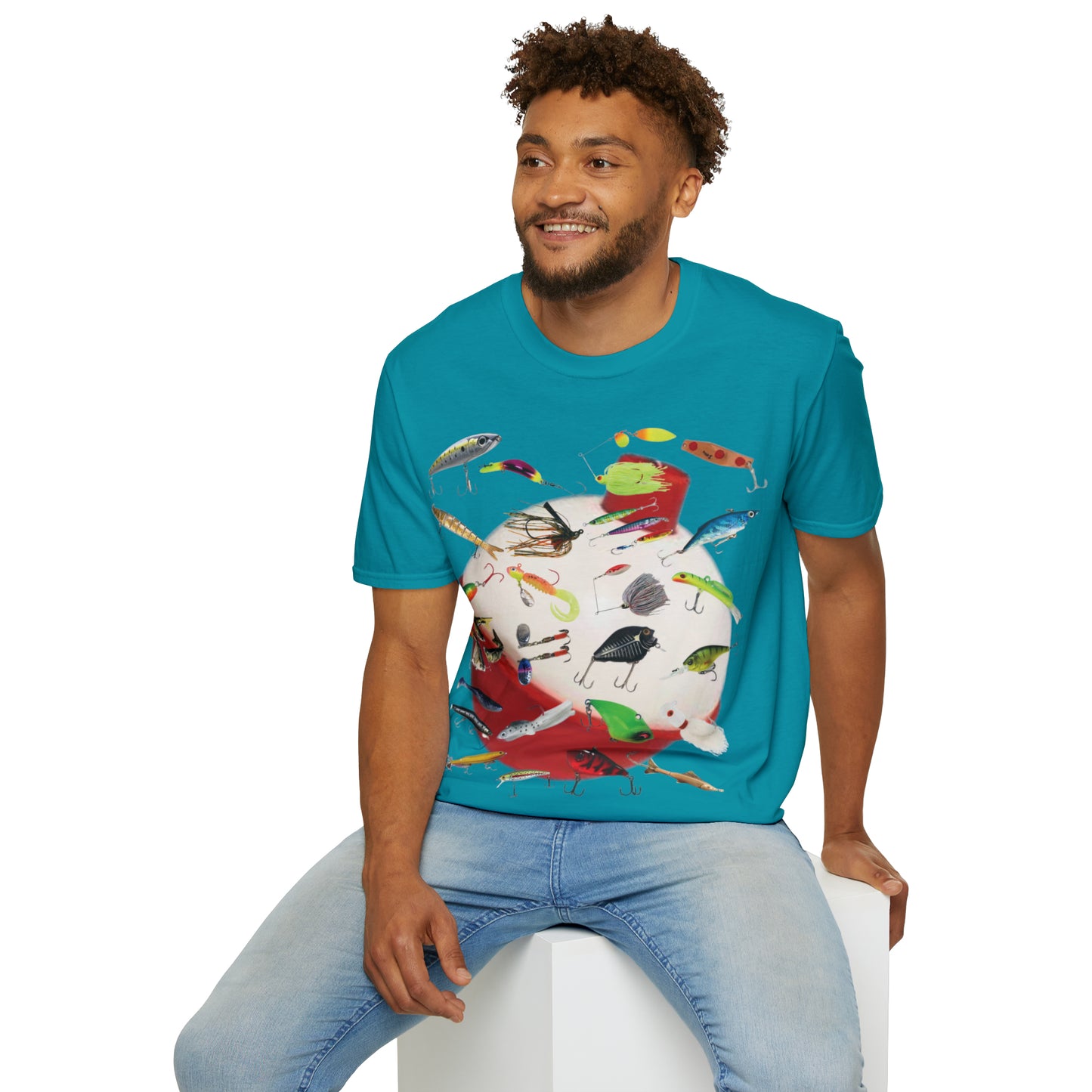 "Antique Fishing Reels" Unisex Short Sleeve T-Shirt AFR.SSa1cx