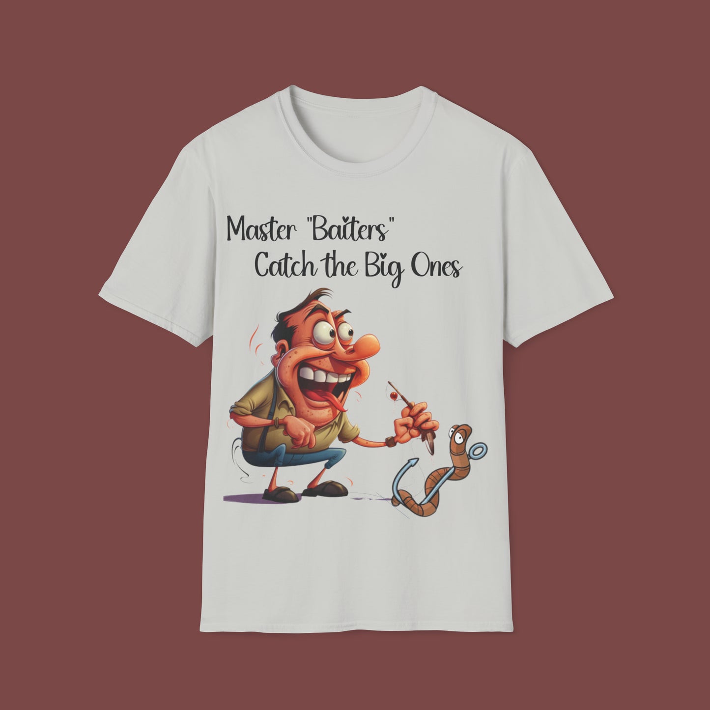 "Master Baiters Catch the Big Ones" Unisex Short Sleeve T-Shirt MB.SS1x