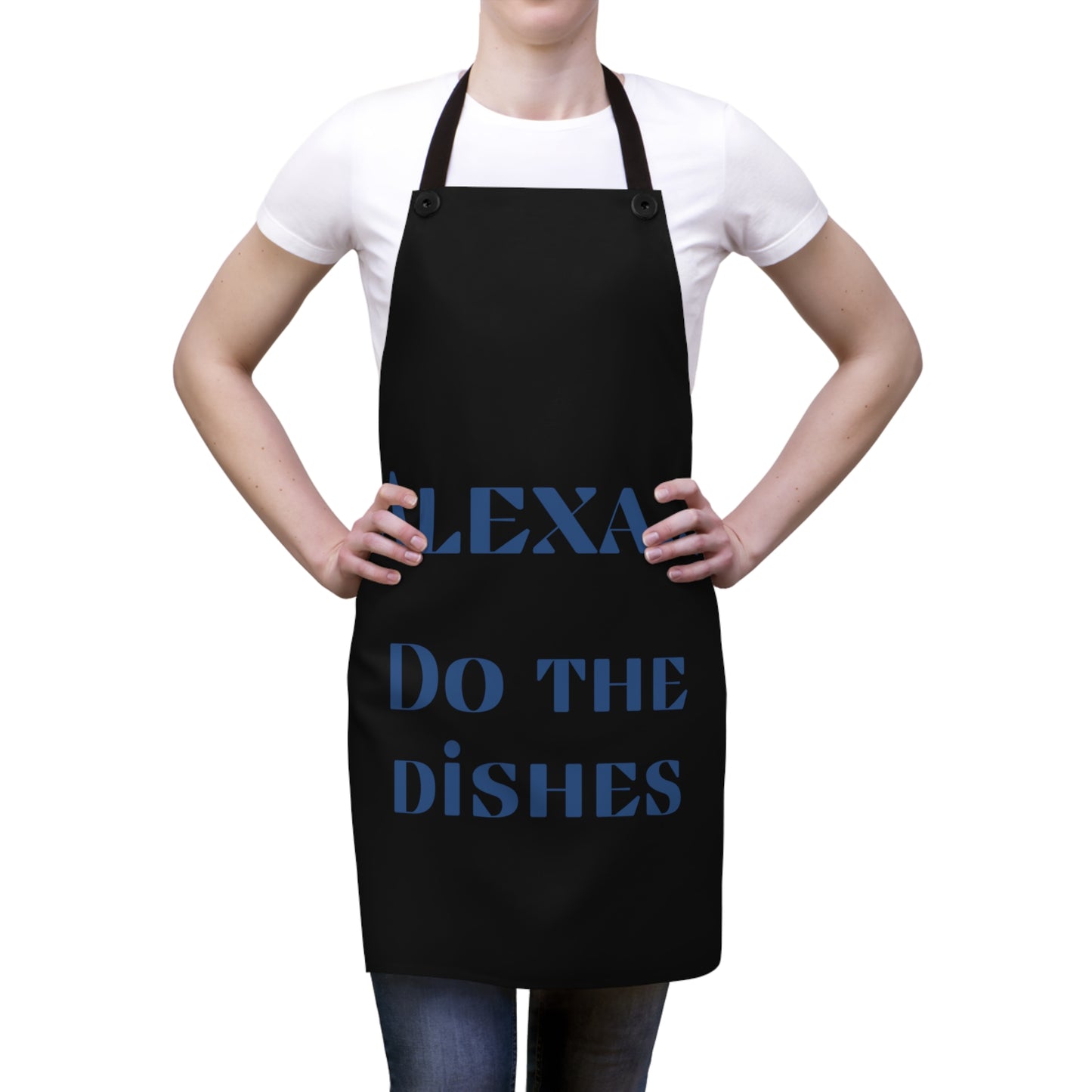 "Alexa... Do the dishes" Apron A825sbb