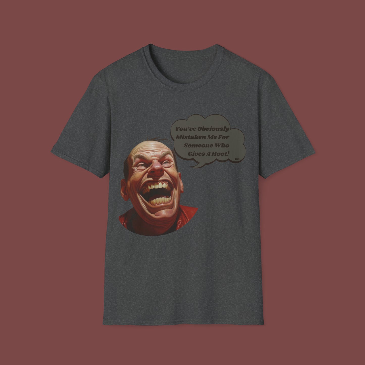 "Who Gives A Hoot" Unisex Short Sleeve T-Shirt WGH.SSa2zx