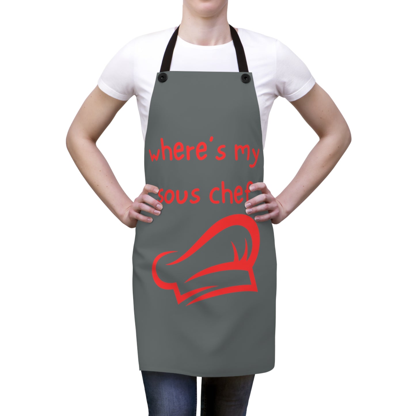 "Where's My Sous Chef" Apron SC35rdg