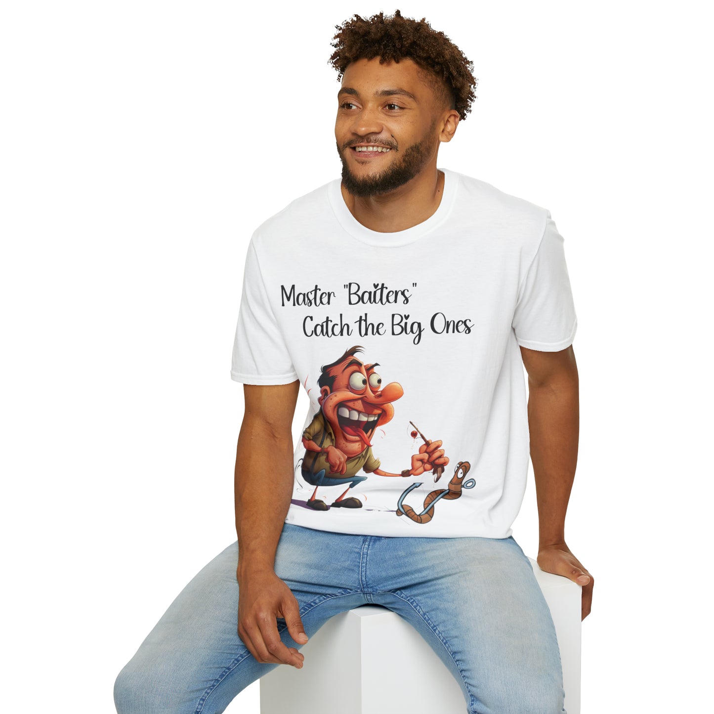 "Master Baiters Catch the Big Ones" Unisex Short Sleeve T-Shirt MB.SS1x