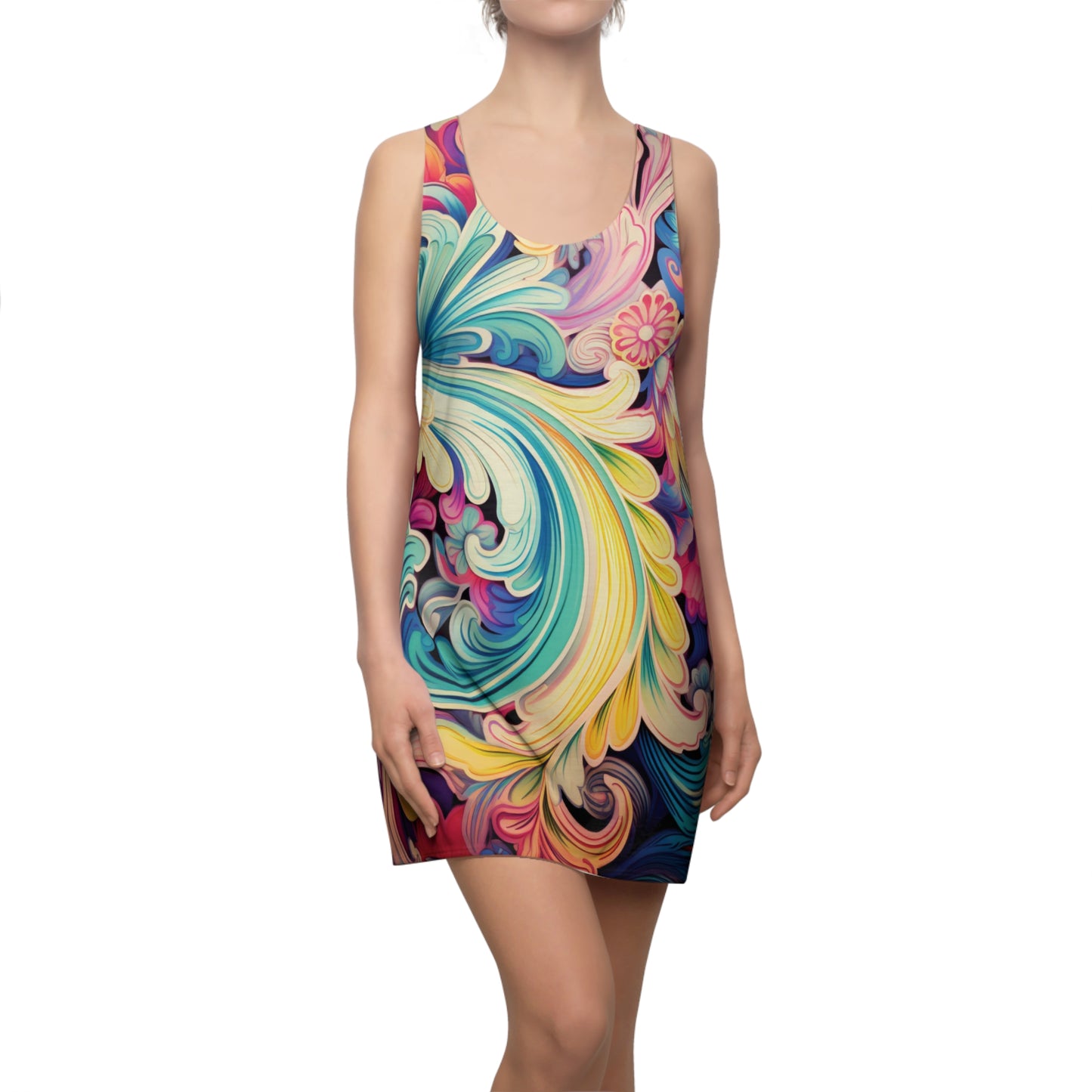Women's Paisley Racerback Dress WRBD.002P7