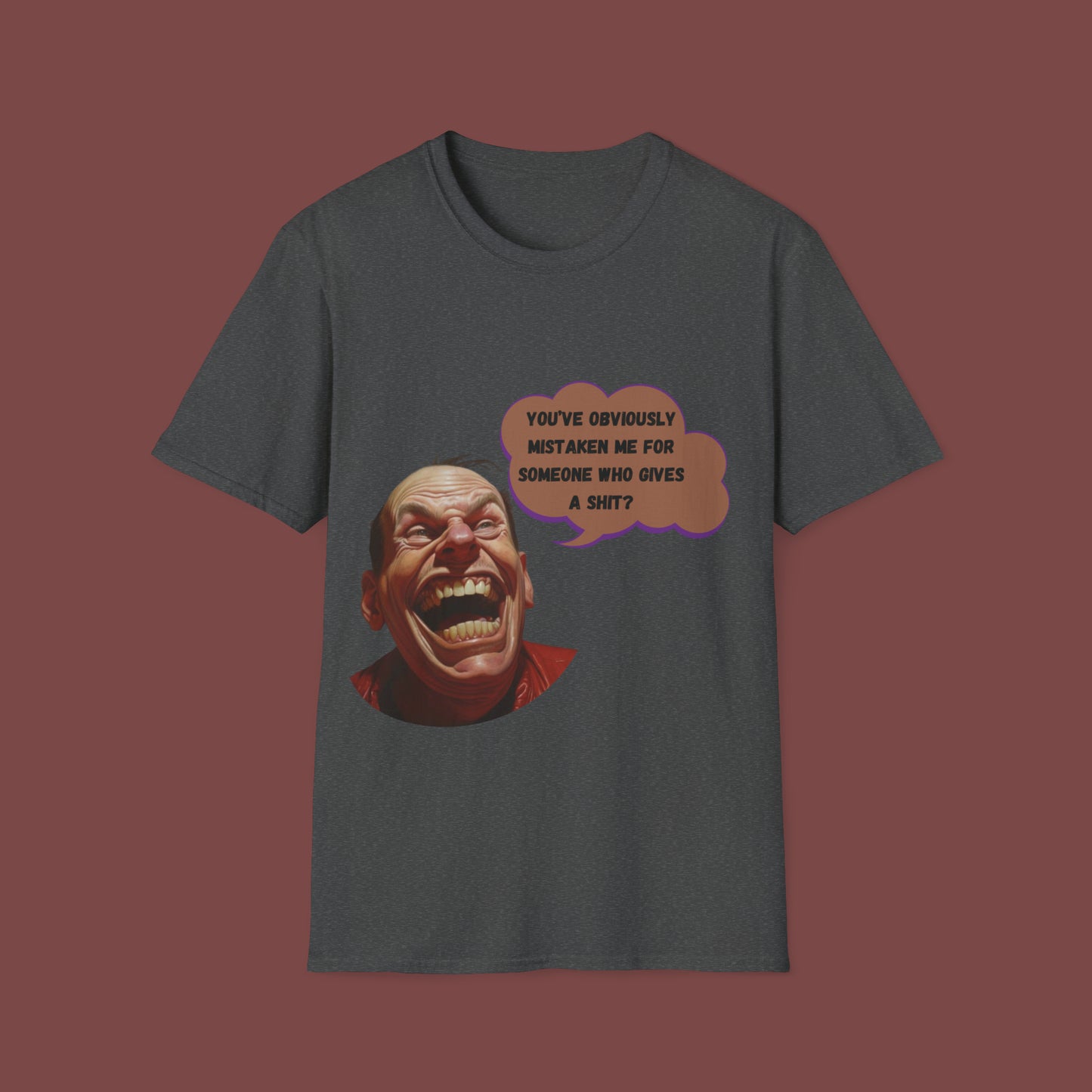 "Who Gives A Shit" Unisex Short Sleeve T-Shirt WGS.SSLq1x