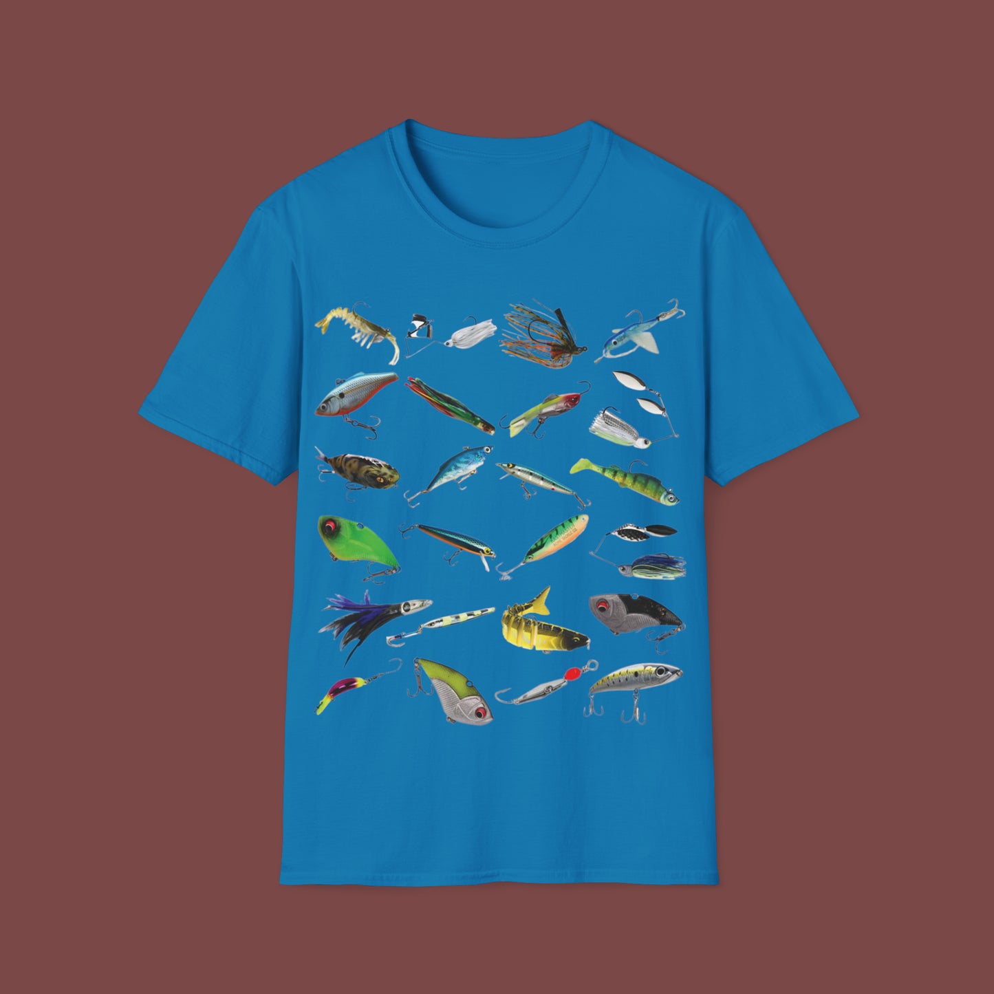 "Lures, Lures, Lures" Unisex Short Sleeve T-Shirt LUR.SSa2bx