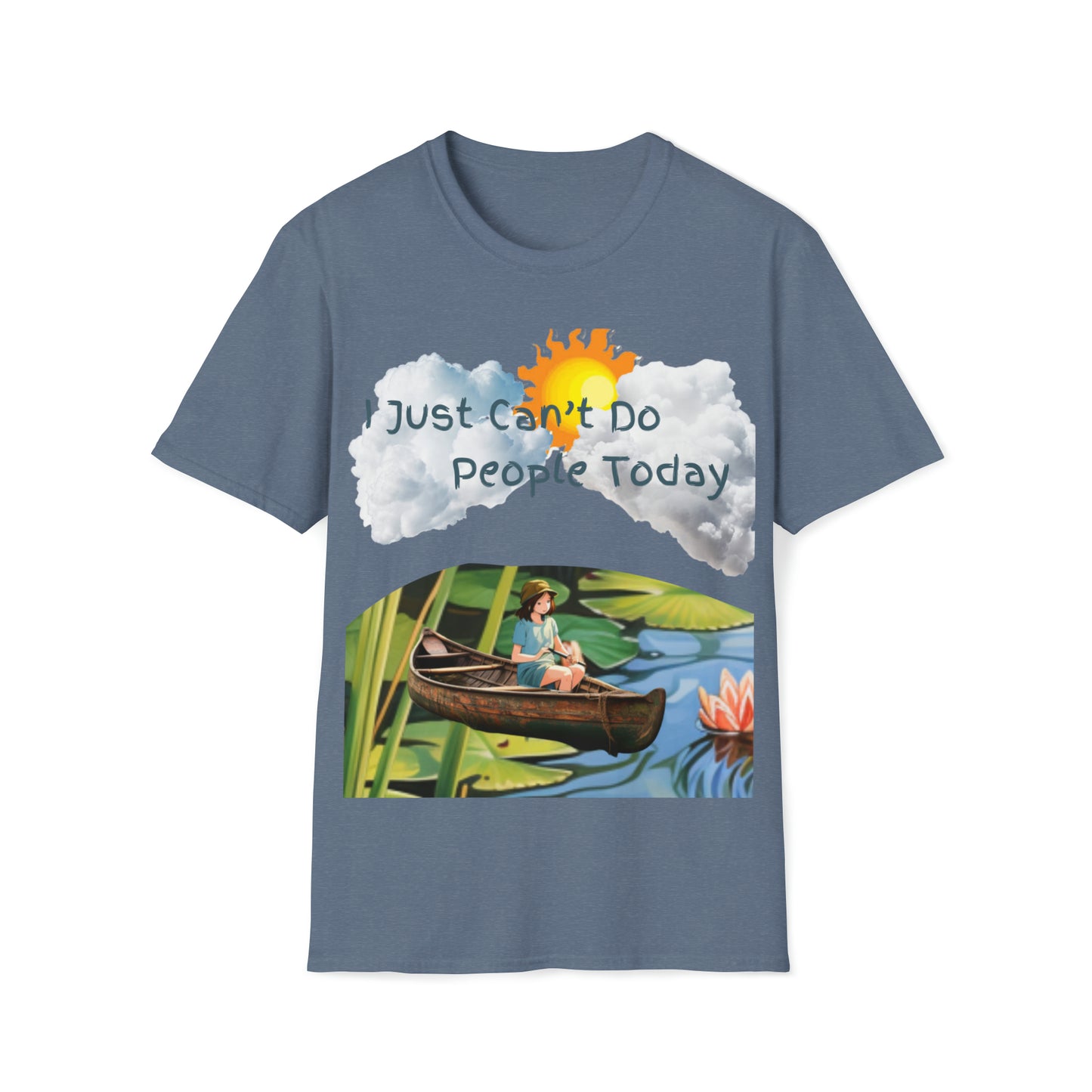 "I Can't Do People Today" Unisex Short Sleeve T-Shirt CDPT.SS03b