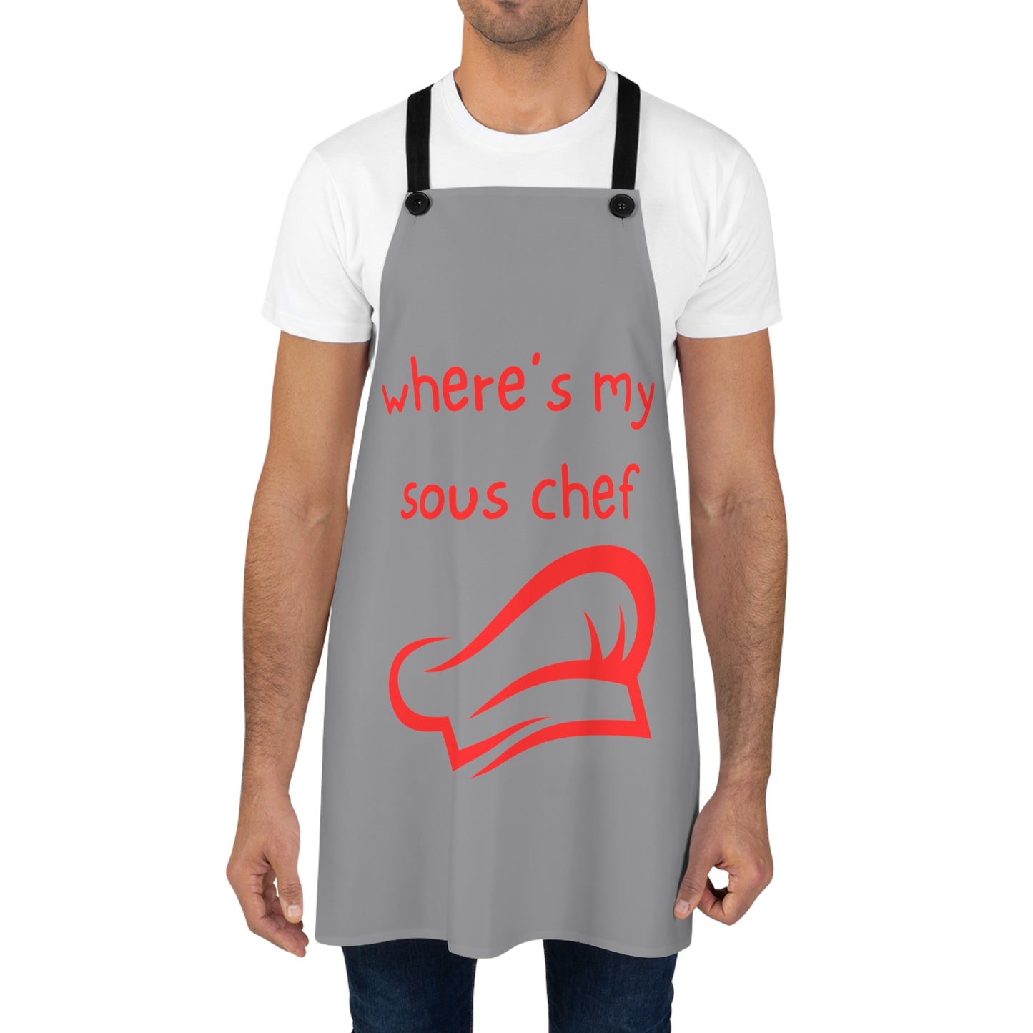 "Where's My Sous Chef" Apron SC35rg