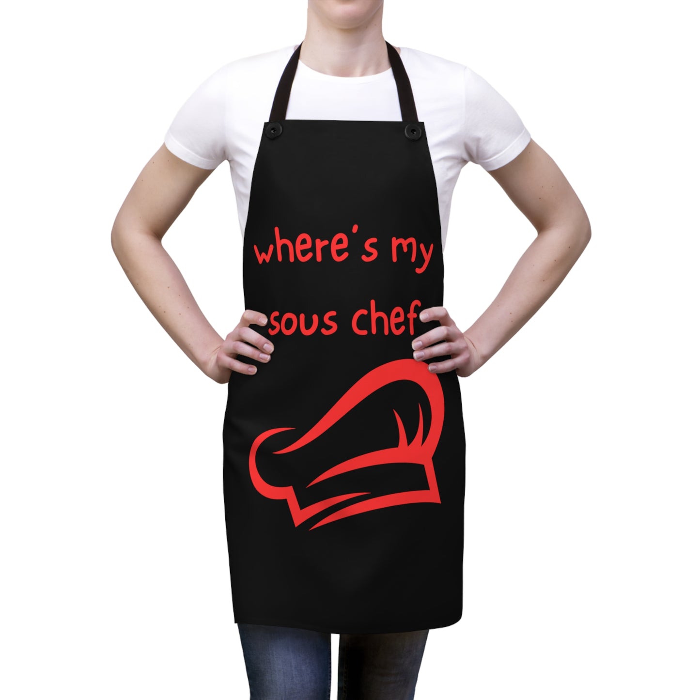 "where's my sous chef" Apron W696rb