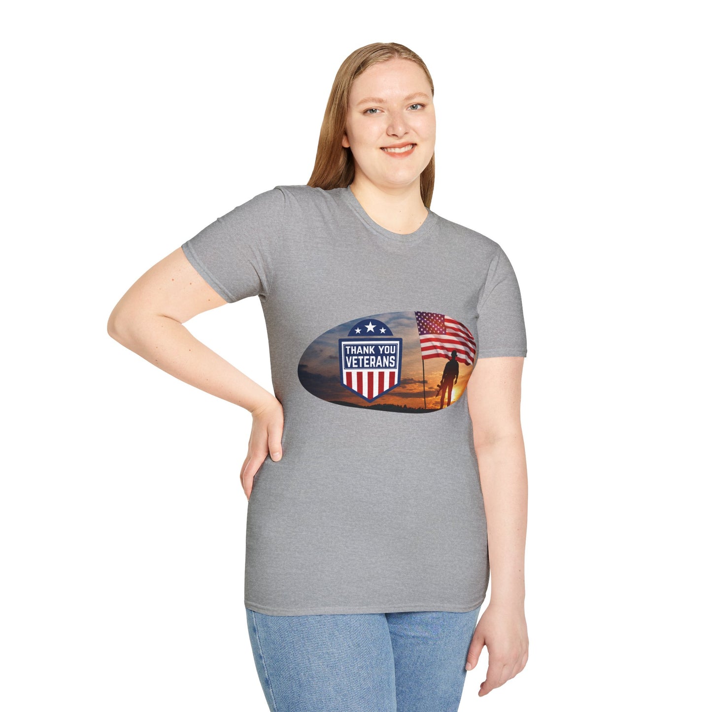 Thank You Veterans Unisex Short Sleeve T-Shirt TYV.SS003x