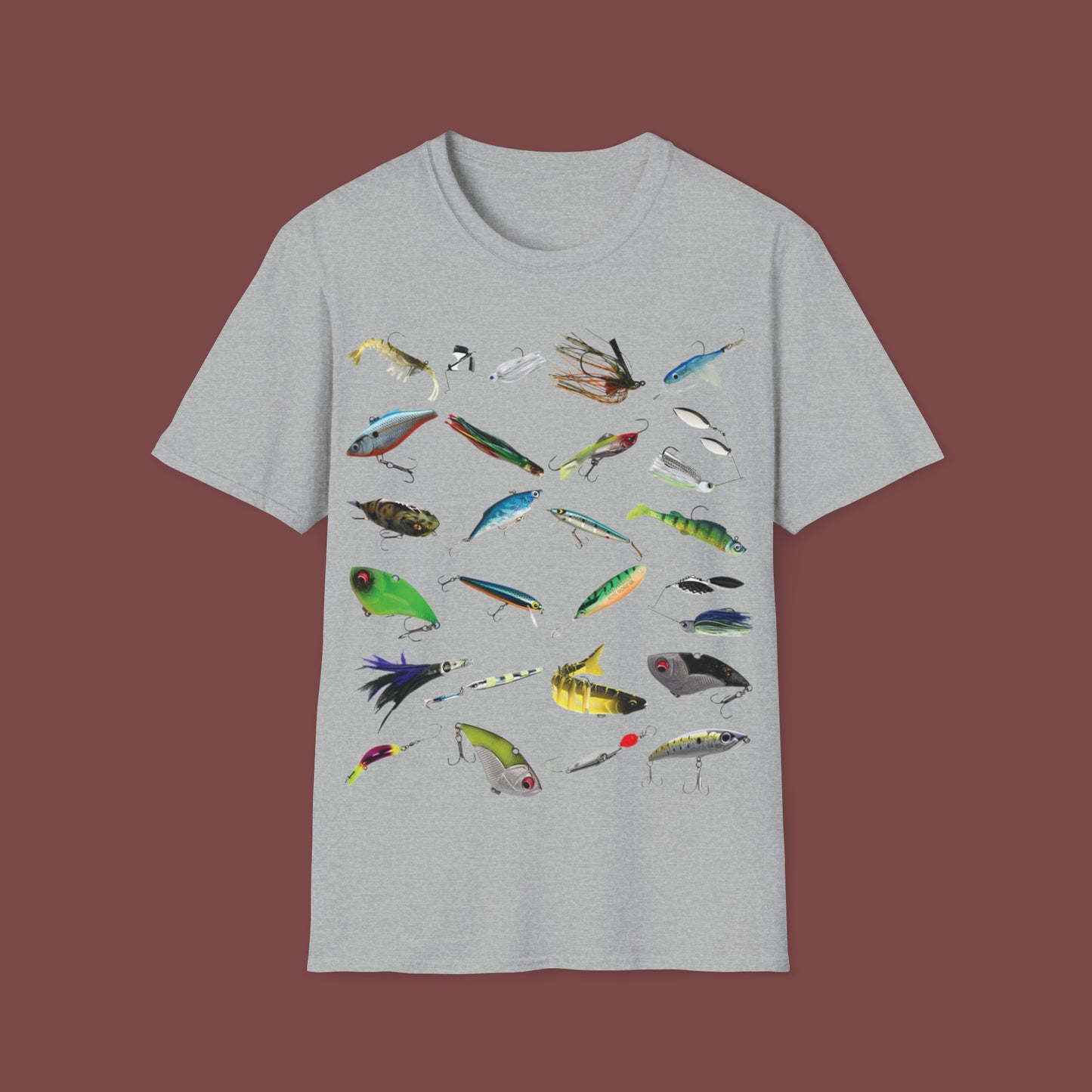 "Lures, Lures, Lures" Unisex Short Sleeve T-Shirt LUR.SSa2bx