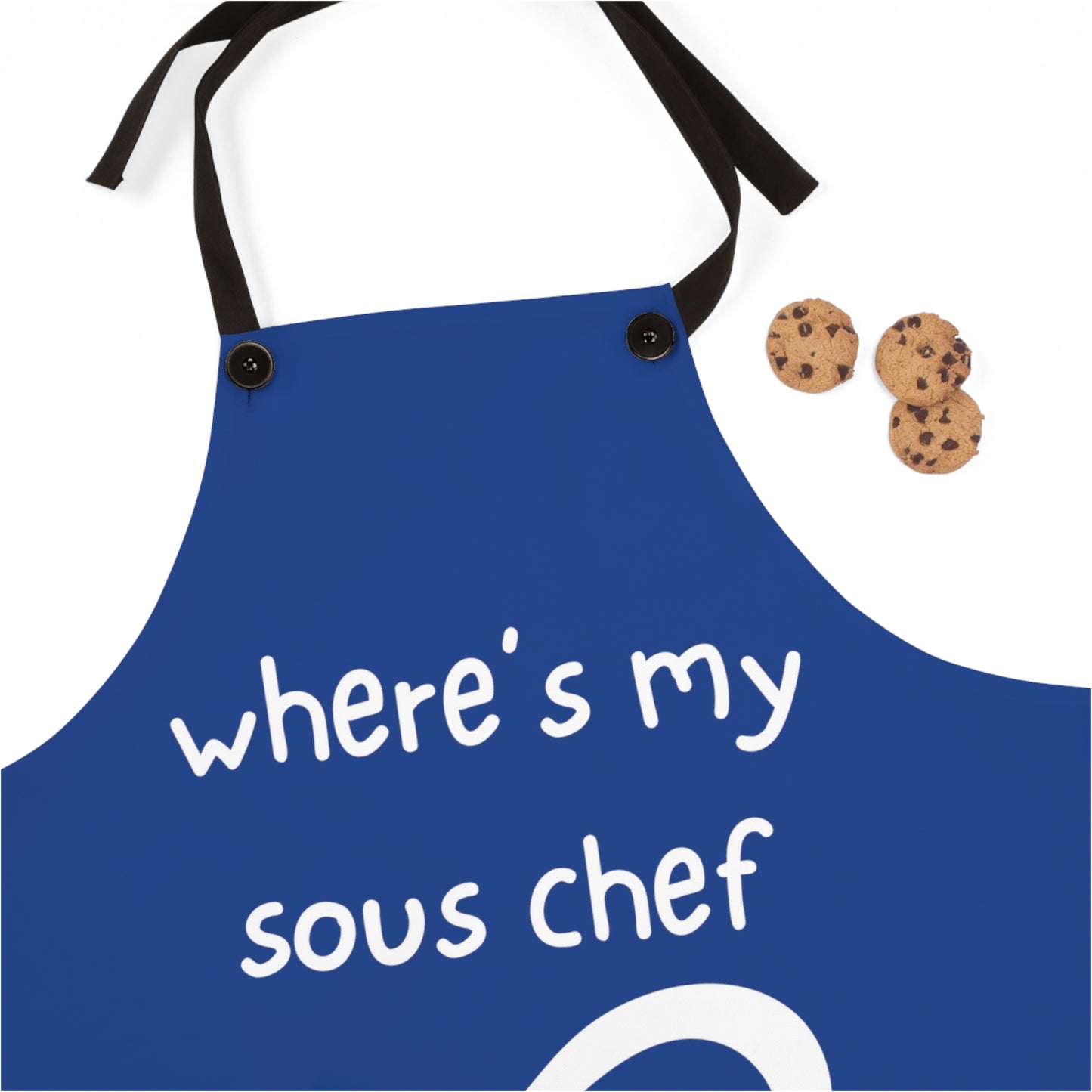"Where's My Sous Chef" Apron SC45wdb