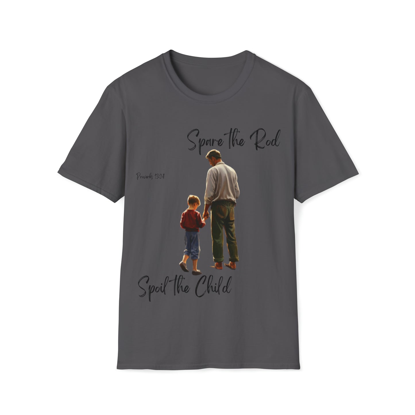 "Spare the Rod, Spoil the Child" Unisex Short Sleeve T-Shirt SRSC.SS01p