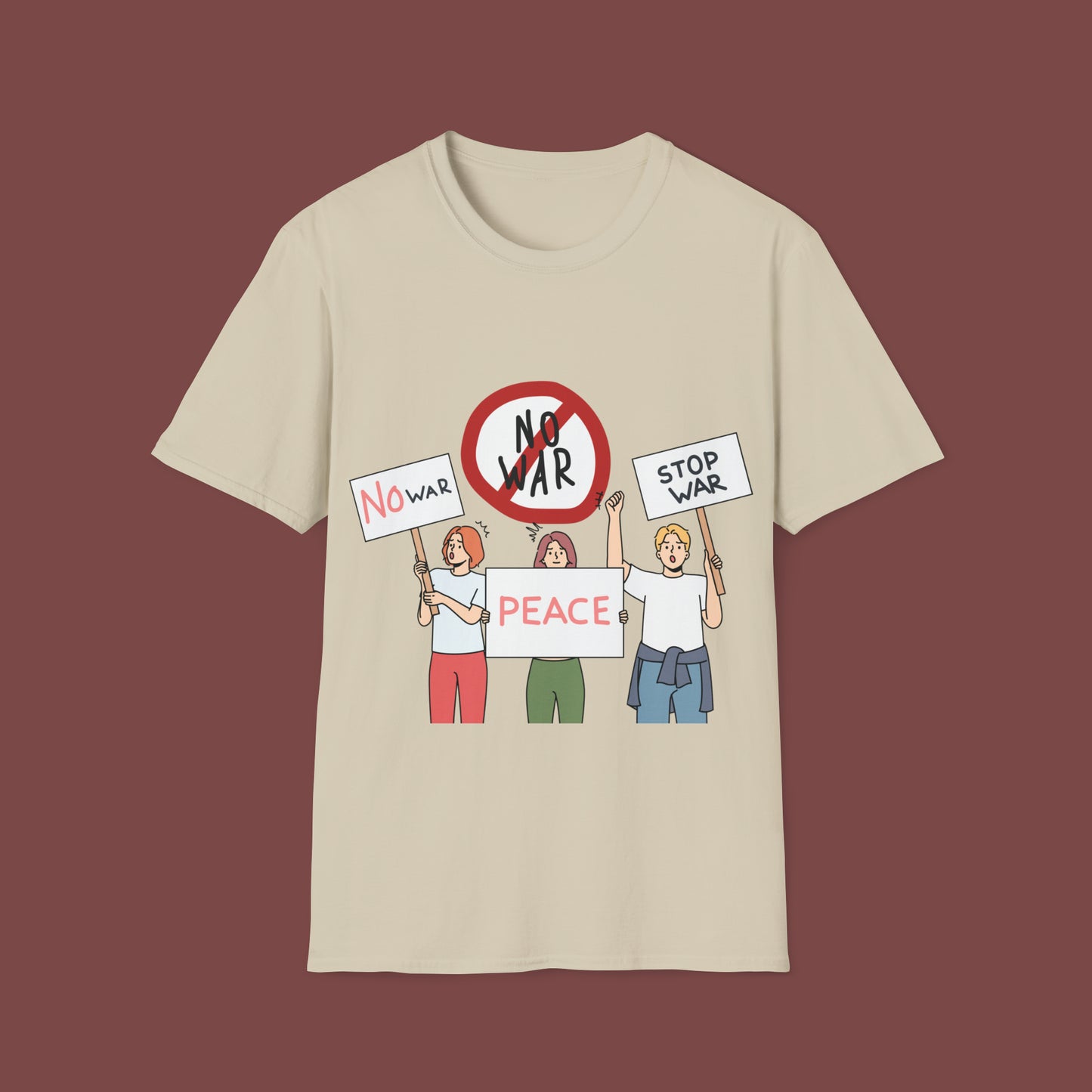 Stop War Unisex Short Sleeve T-Shirt SW.SS001nx