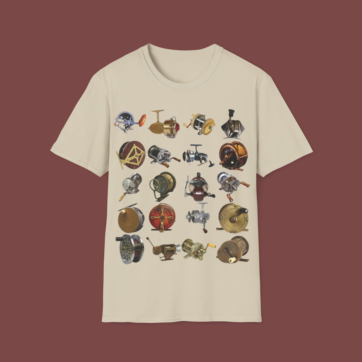 "Reels" Unisex Short Sleeve T-Shirt REEL.SSr1ax