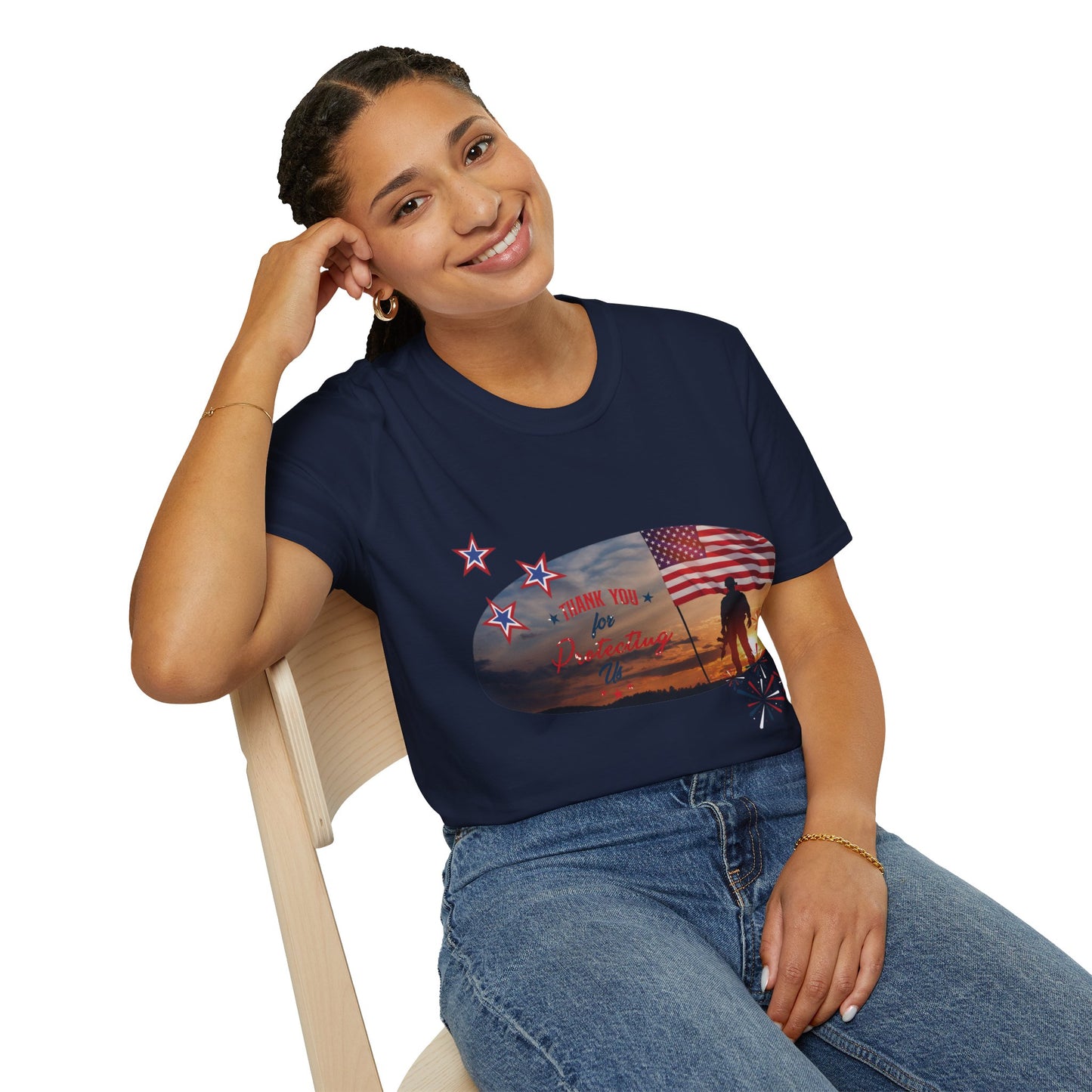 Thank You Veterans Unisex Short Sleeve T-Shirt TYV.SS02zx