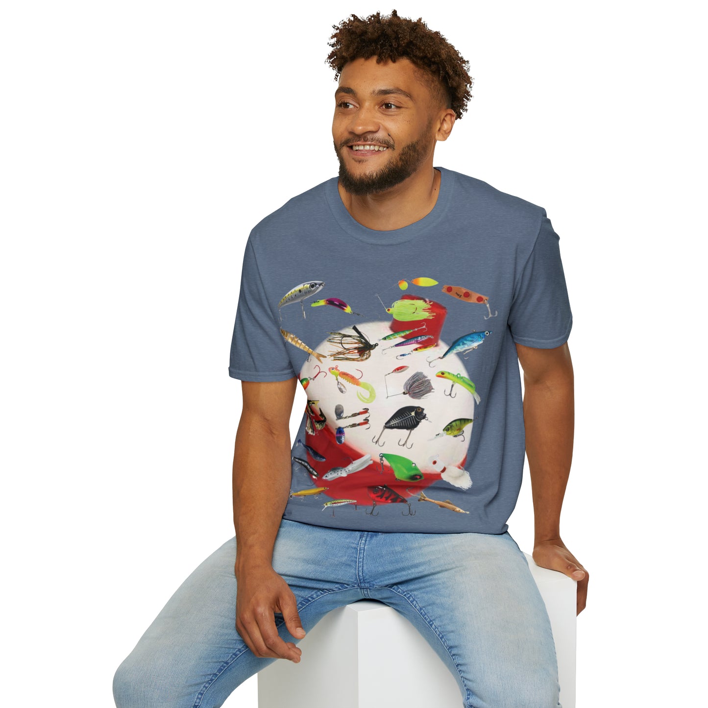 "Antique Fishing Reels" Unisex Short Sleeve T-Shirt AFR.SSa1cx