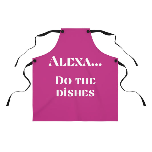 "Alexa... Do the dishes" Apron A423wpk