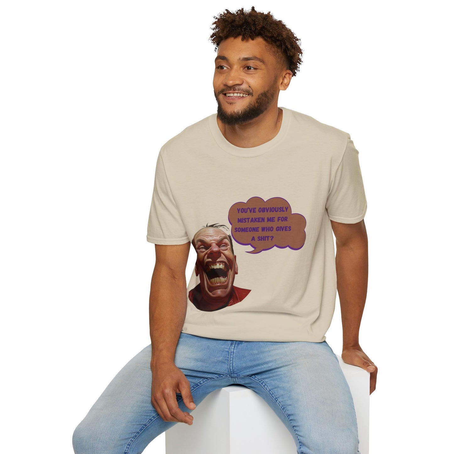 "Who Gives A Shit" Unisex Short Sleeve T-Shirt WGS.SS4fx