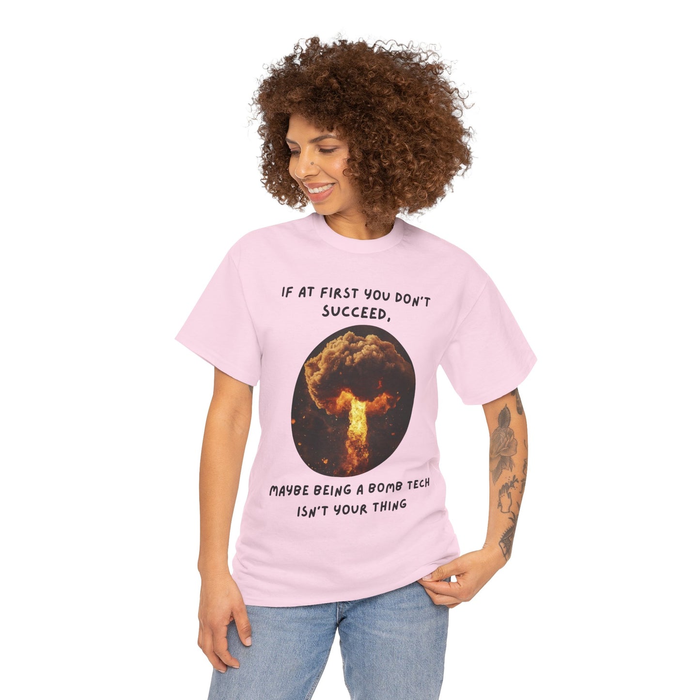 If at first you don't succeed SS Unisex Tee Shirt AZ24-017