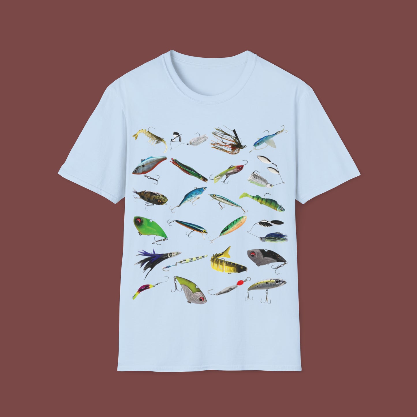 "Lures, Lures, Lures" Unisex Short Sleeve T-Shirt LUR.SSa2bx
