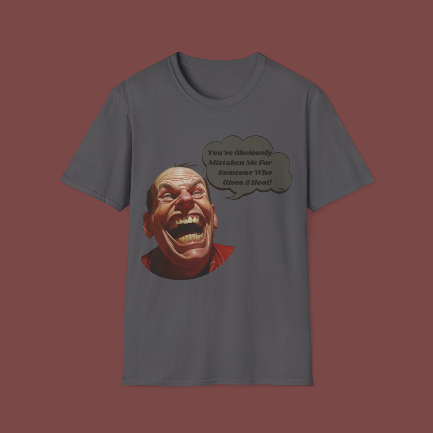 "Who Gives A Hoot" Unisex Short Sleeve T-Shirt WGH.SSa2zx