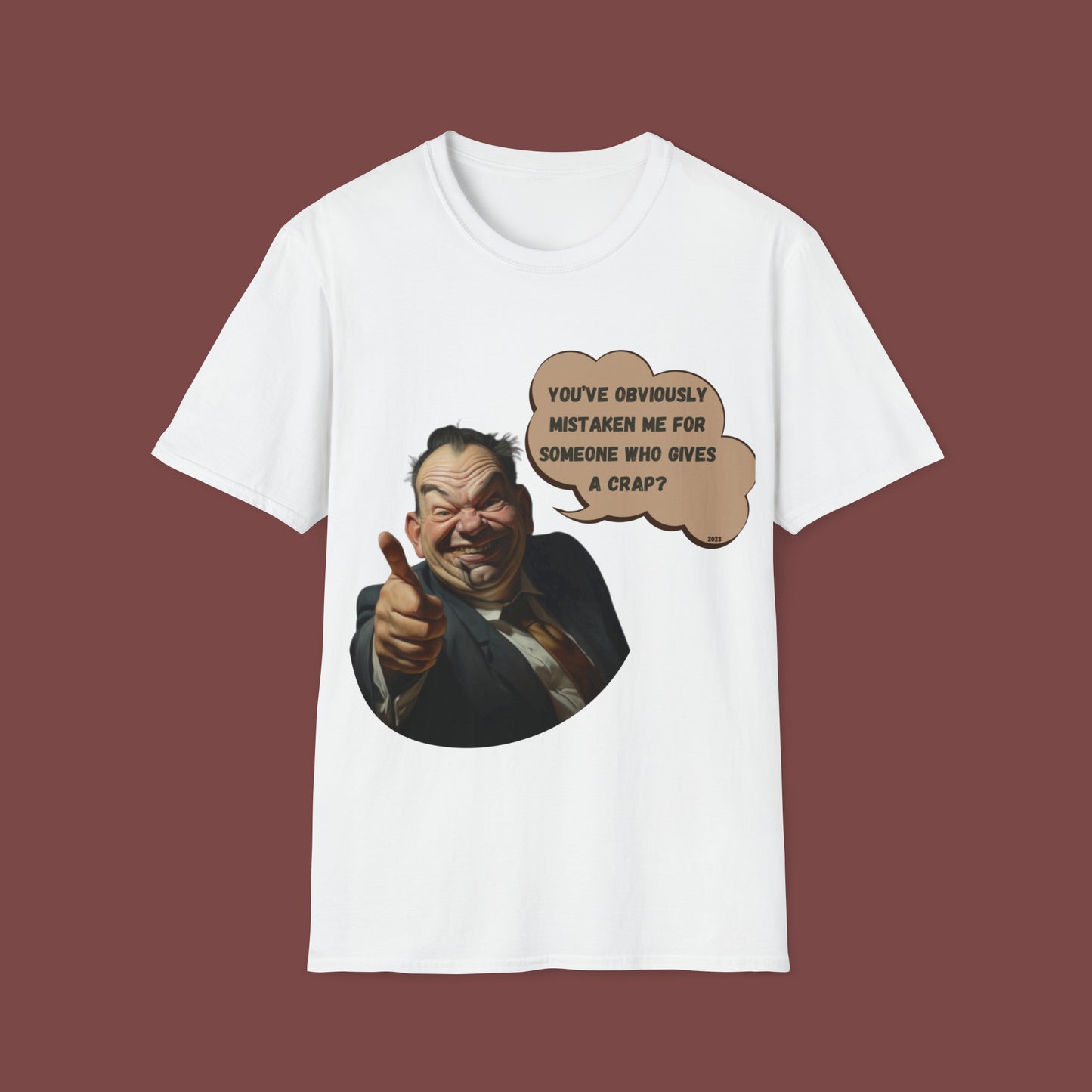 "Who Gives A Crap" Unisex Short Sleeve T-Shirt WGC.SSa3dx