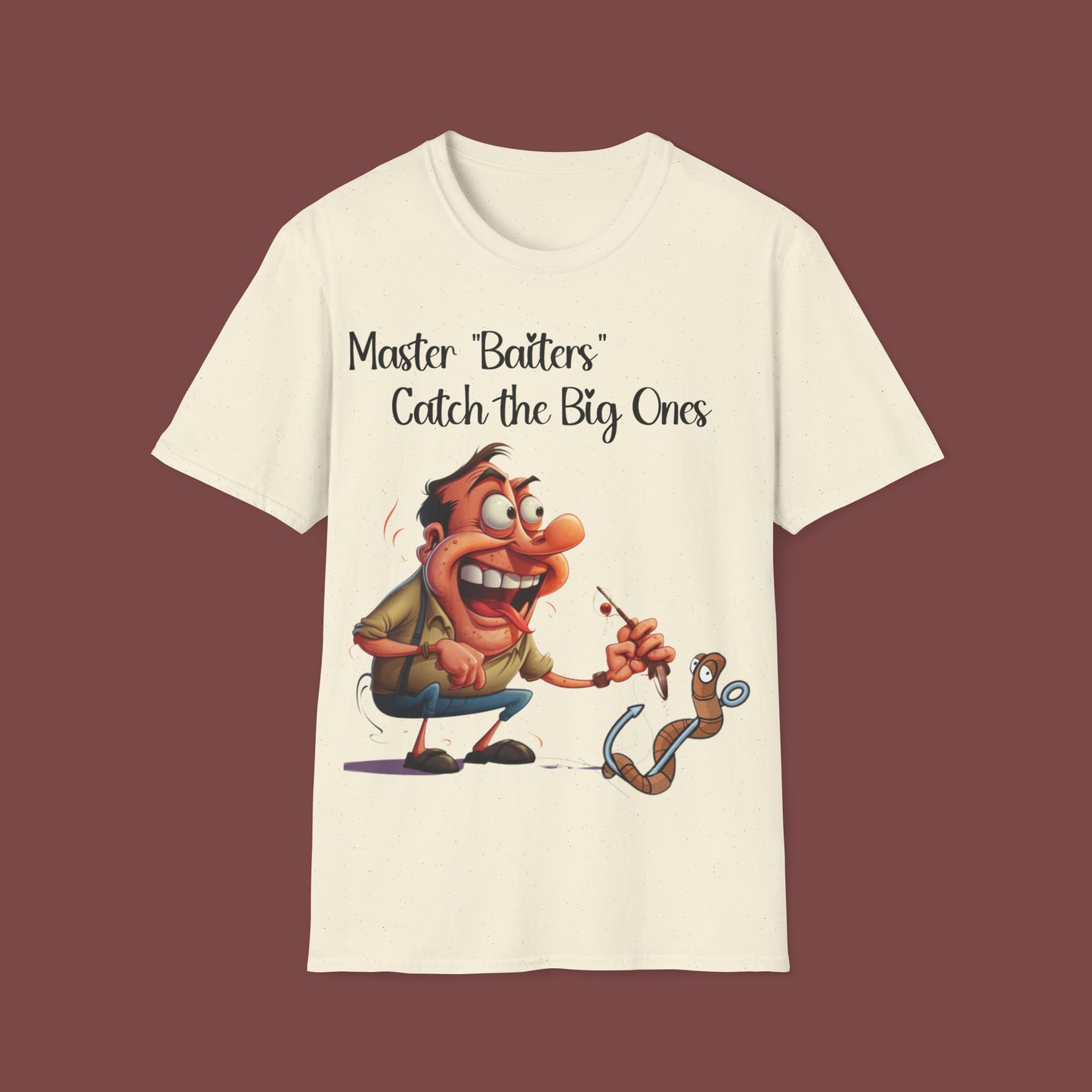 "Master Baiters Catch the Big Ones" Unisex Short Sleeve T-Shirt MB.SS1x