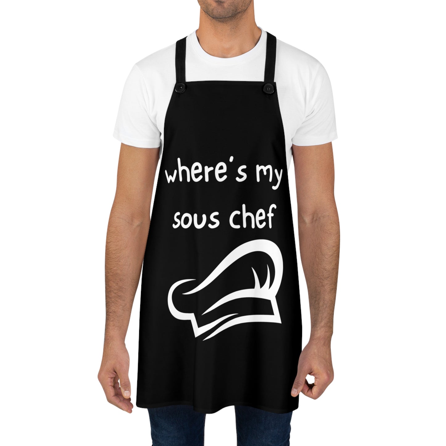 "Where's My Sous Chef" Apron SC45wb