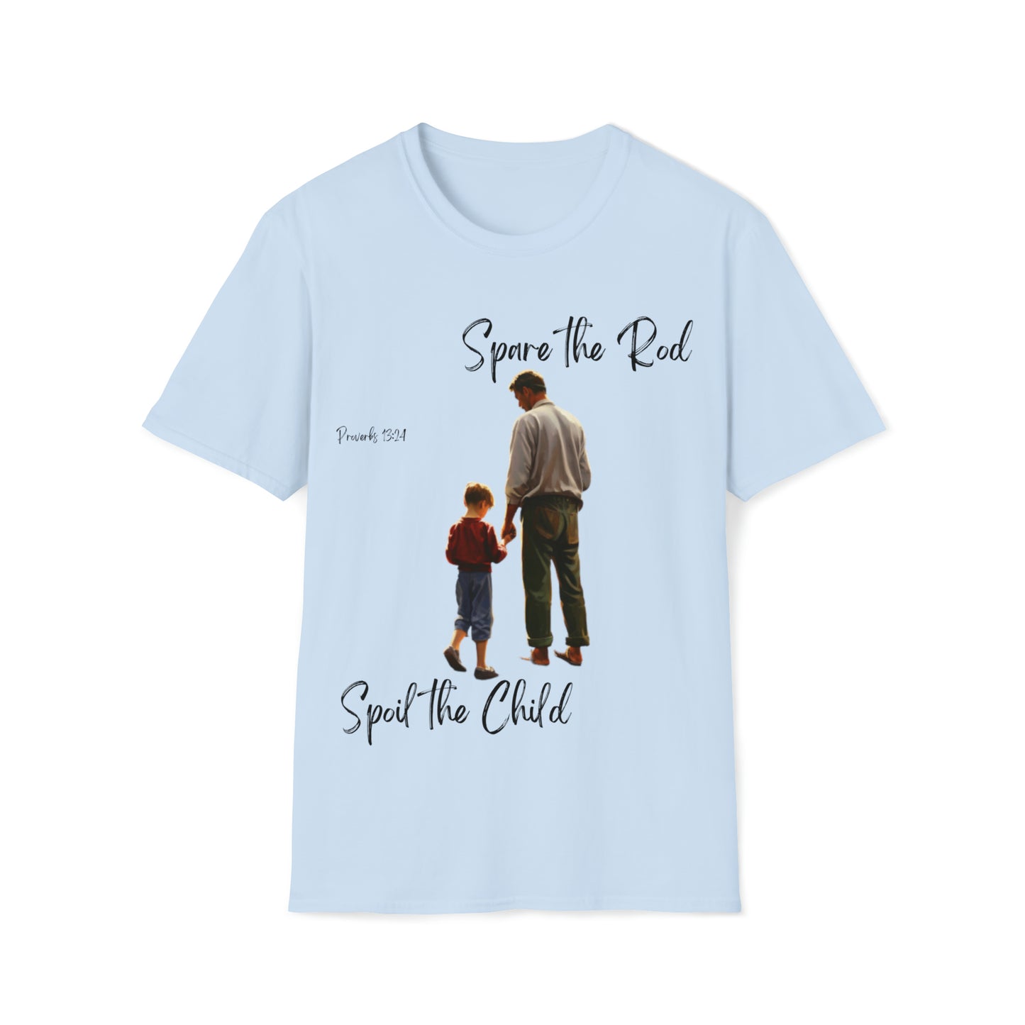 "Spare the Rod, Spoil the Child" Unisex Short Sleeve T-Shirt SRSC.SS01p
