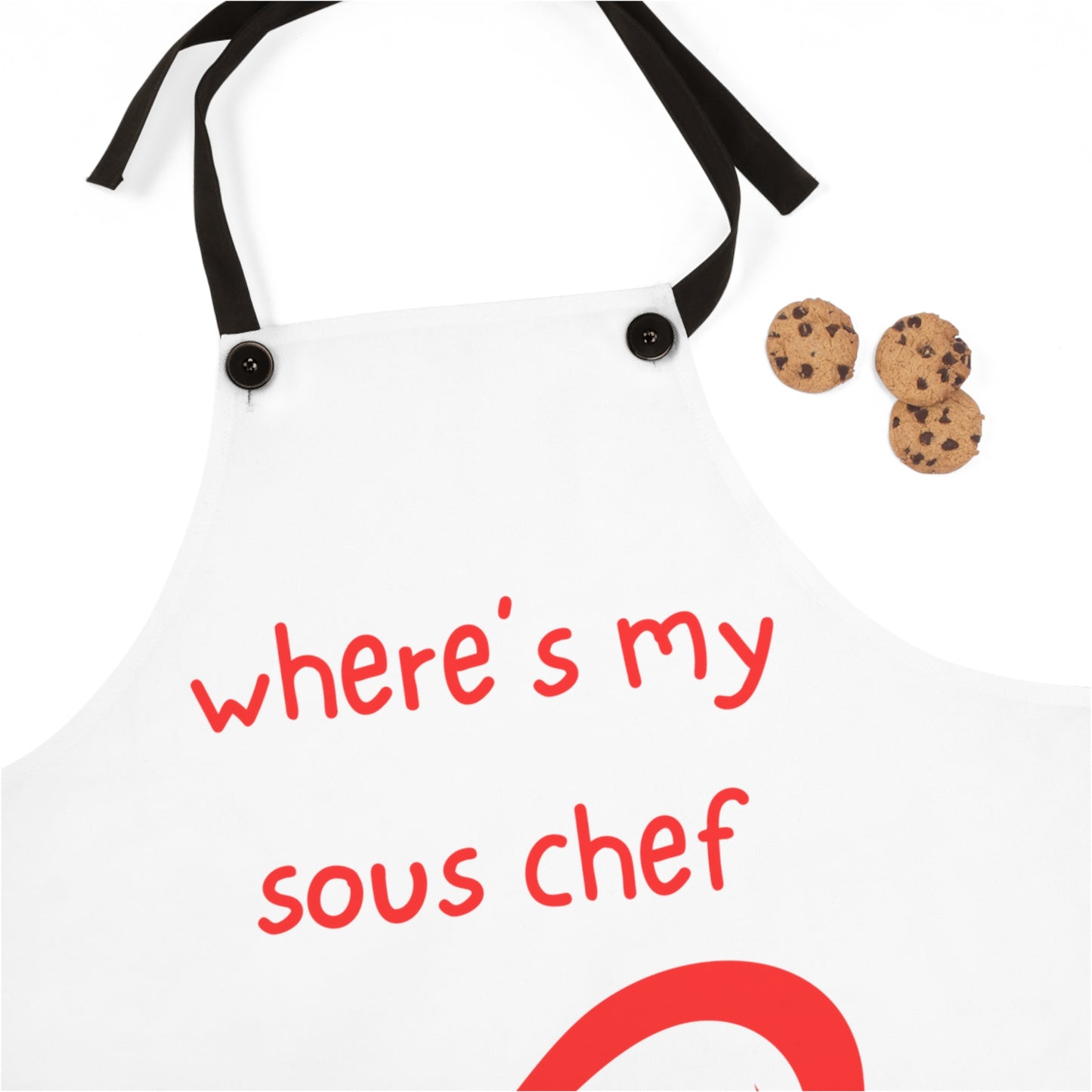 "where's my sous chef" Apron W477rw