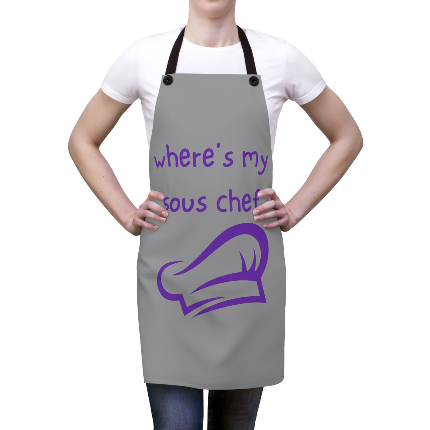 "Where's My Sous Chef" Apron SC25plg