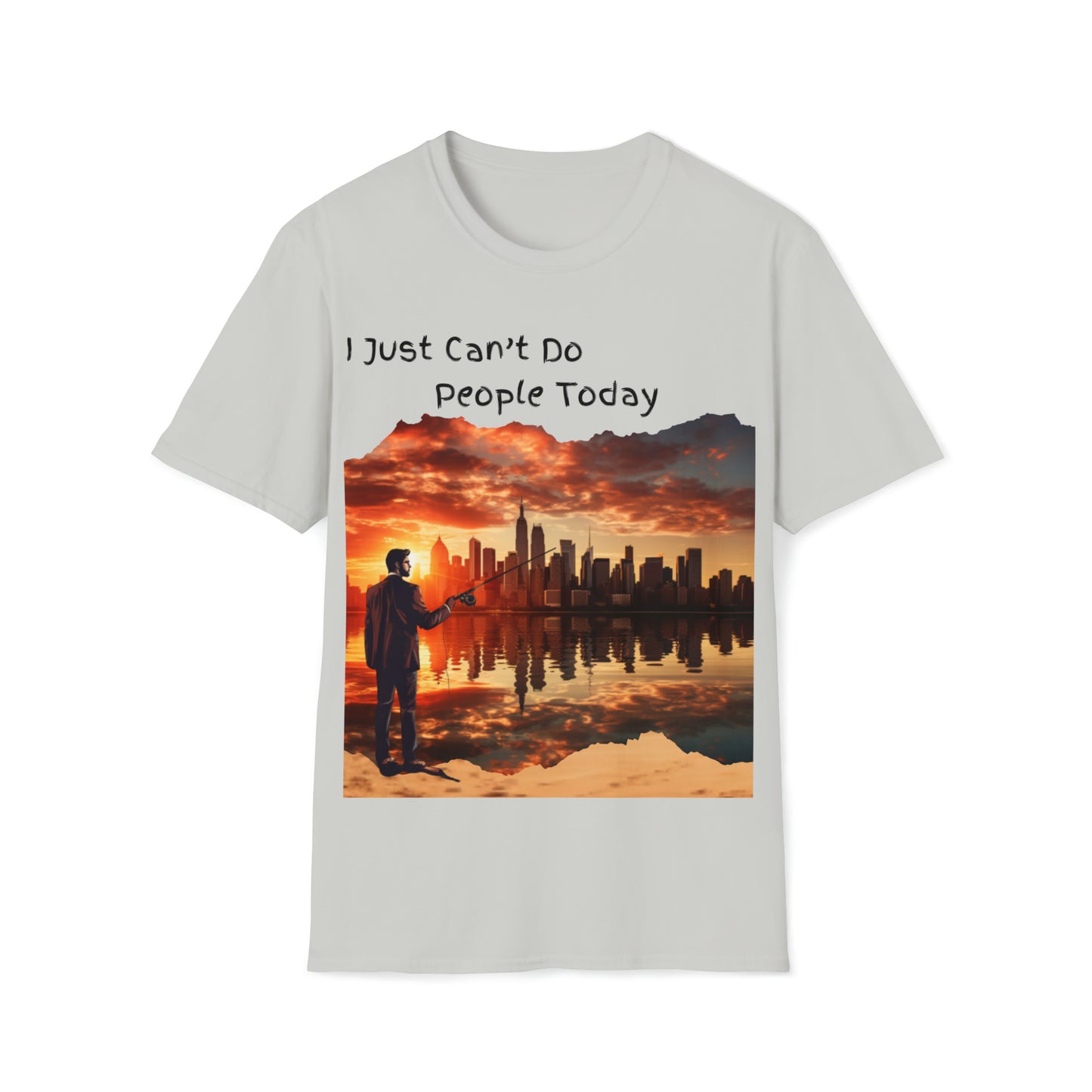 "I Can't Do People Today" Unisex Short Sleeve T-Shirt CDPT.SS01x