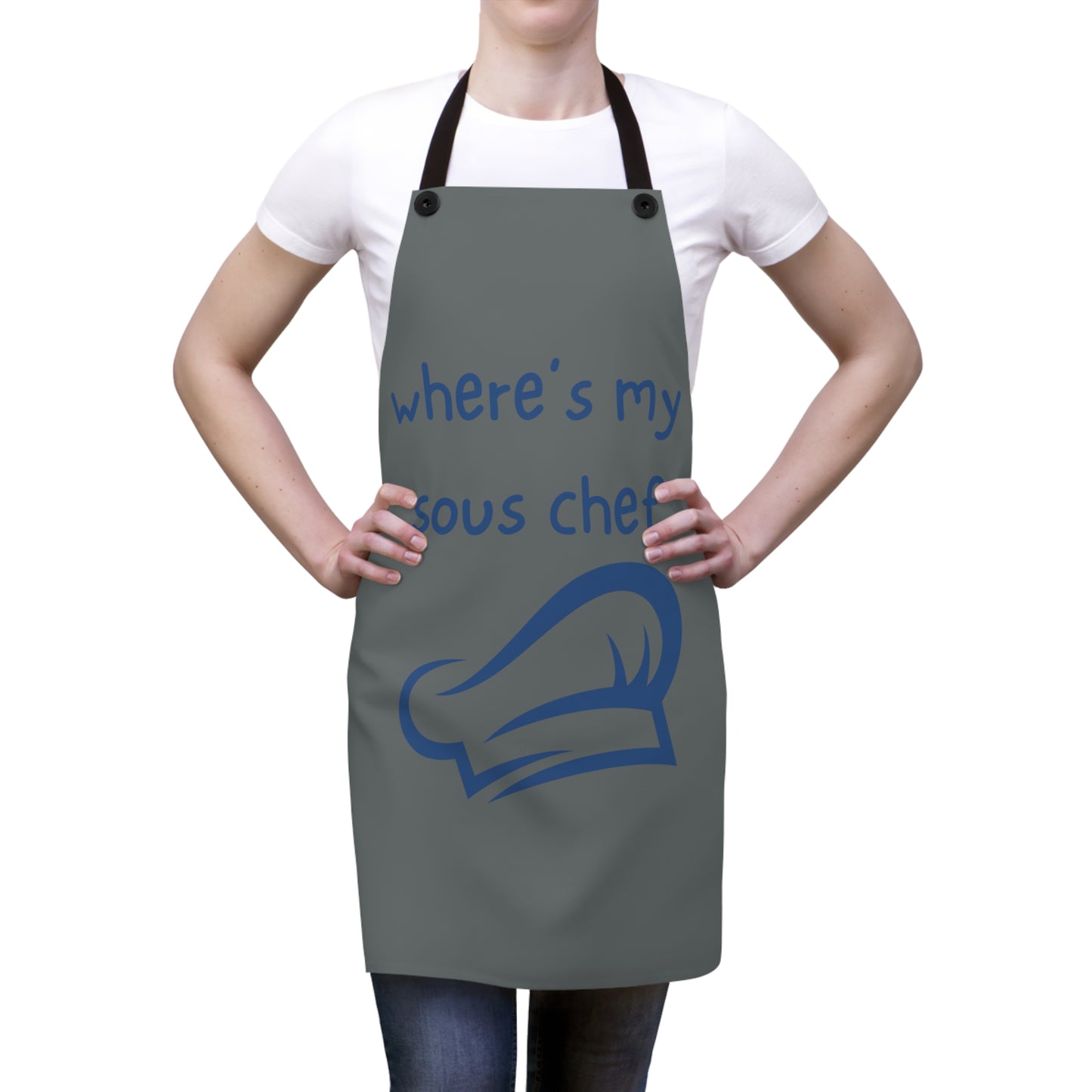 "Where's My Sous Chef" Apron SC46sbdg