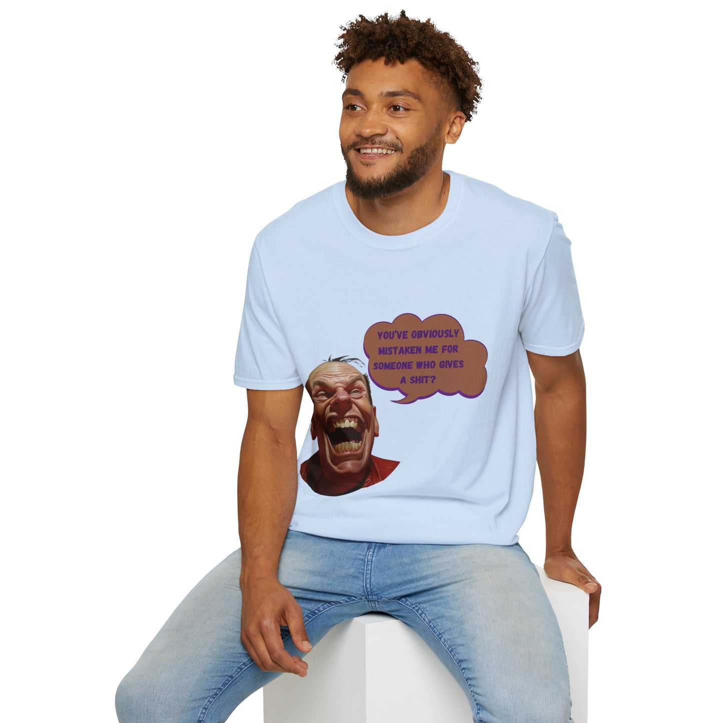 "Who Gives A Shit" Unisex Short Sleeve T-Shirt WGS.SS4fx