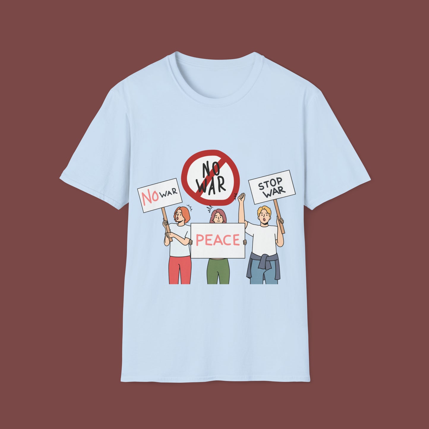 Stop War Unisex Short Sleeve T-Shirt SW.SS001nx