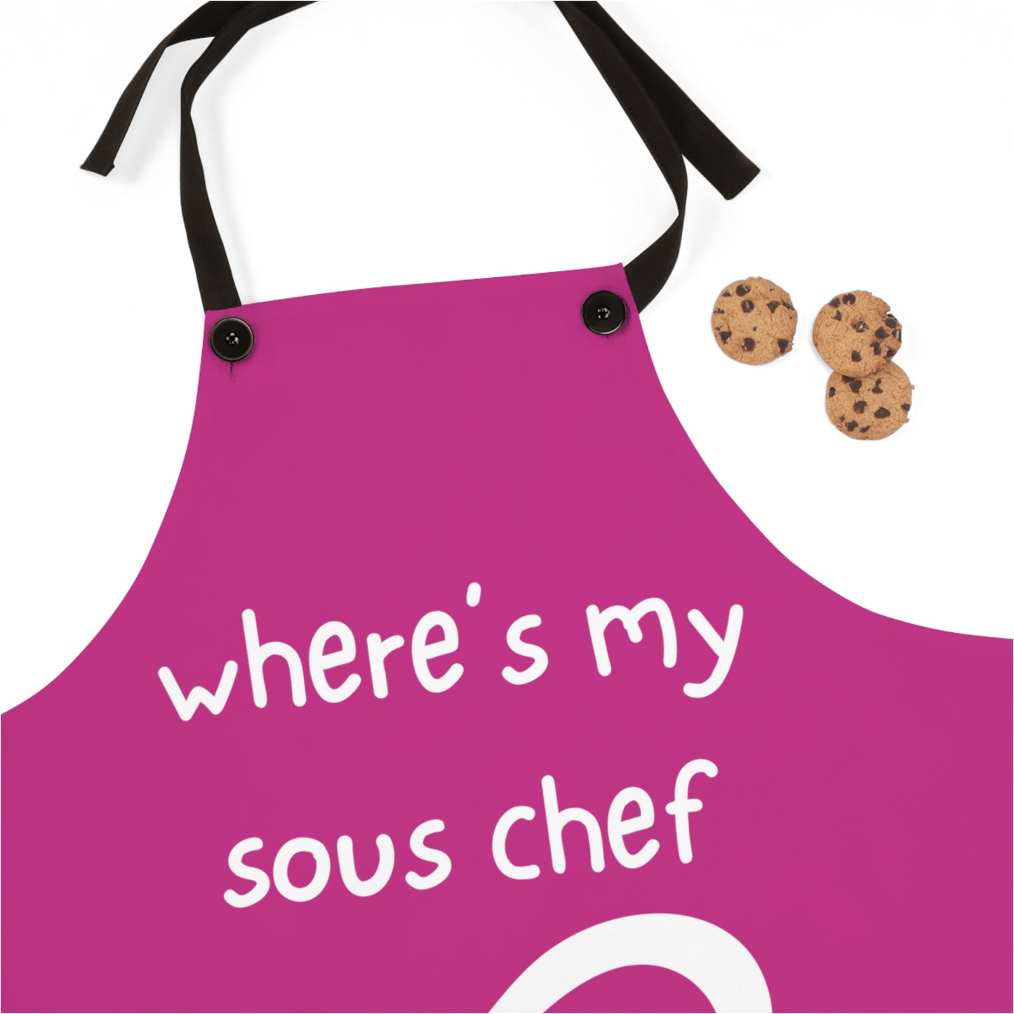 "Where's My Sous Chef" Apron SC45wdpk