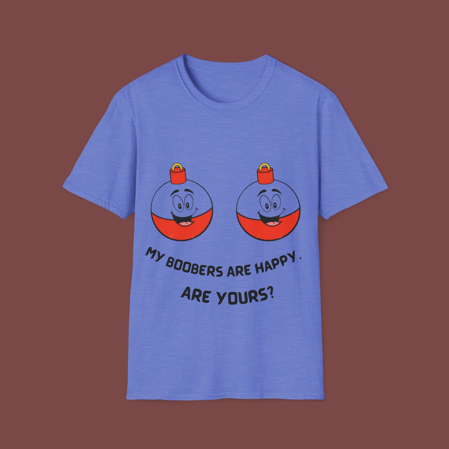 "Happy Boobers" Unisex Short Sleeve T-Shirt HB.SS01Ax