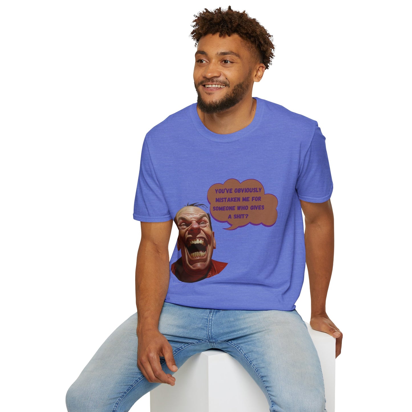 "Who Gives A Shit" Unisex Short Sleeve T-Shirt WGS.SS4fx