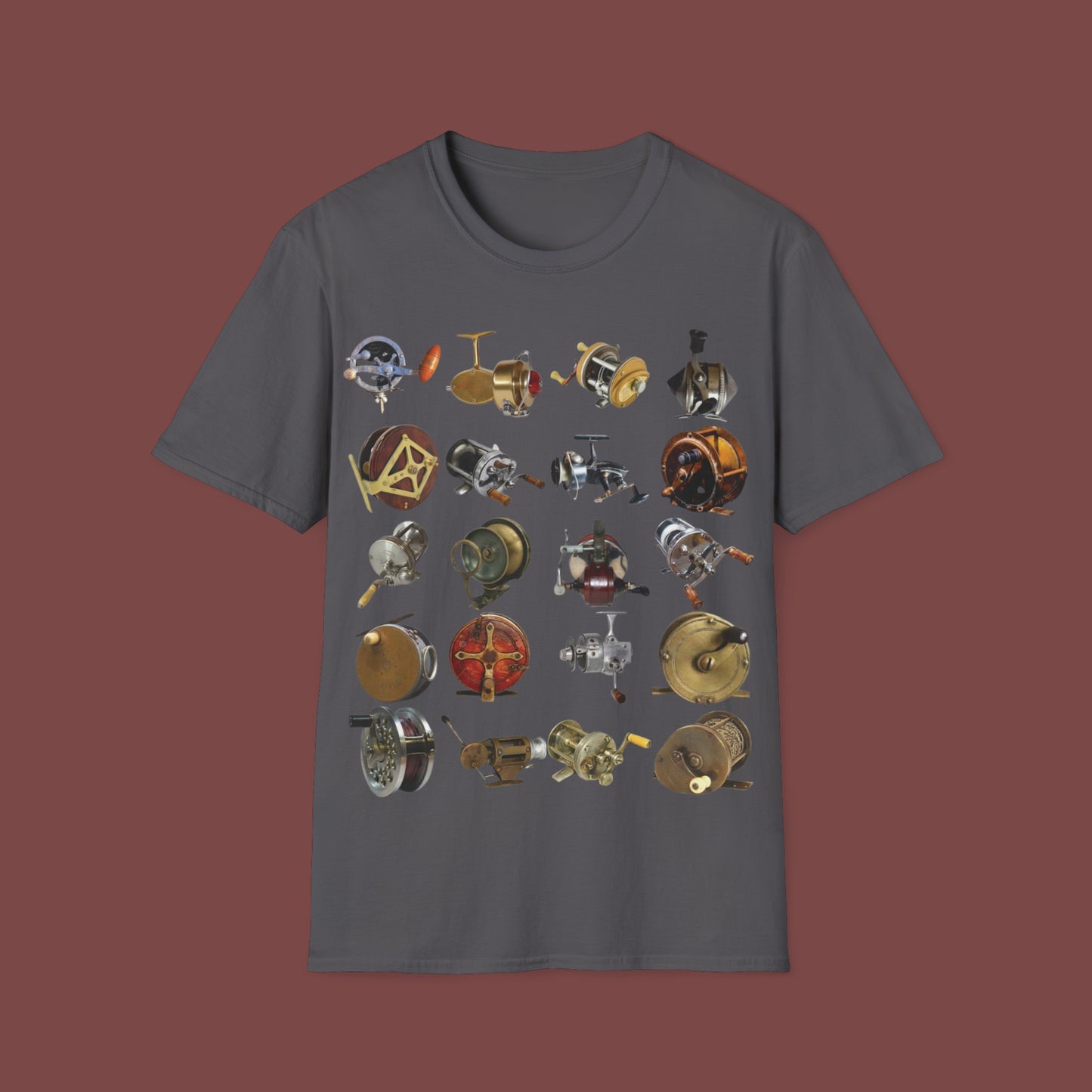 "Reels" Unisex Short Sleeve T-Shirt REEL.SSr1ax